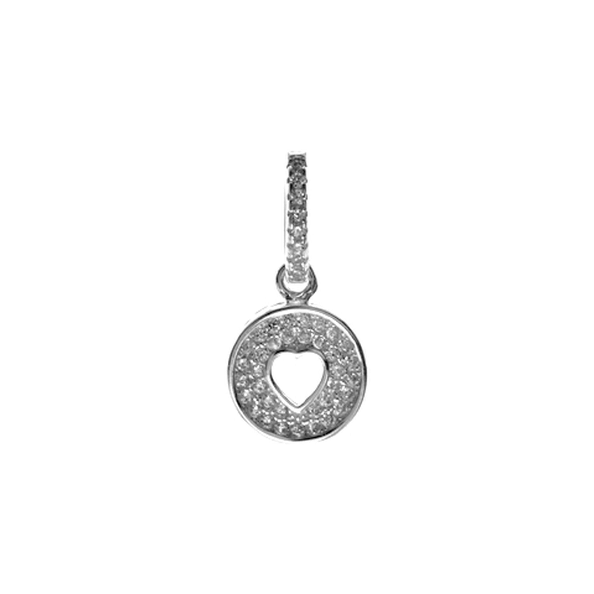 Mariah cut out heart pendant