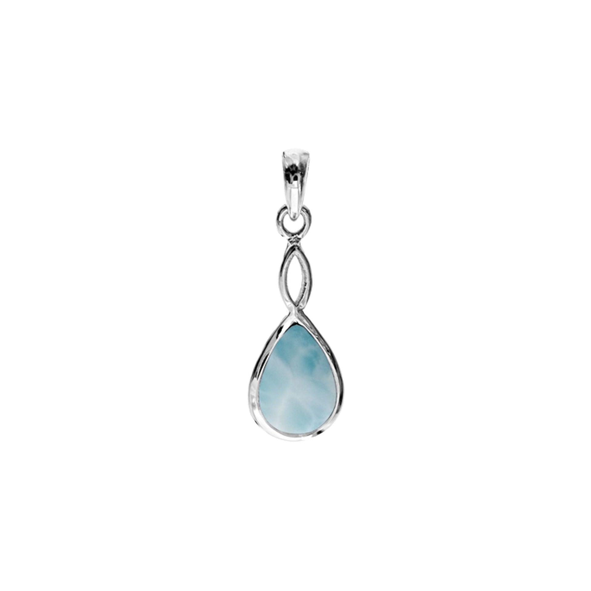 Samira larimar crossover pendant