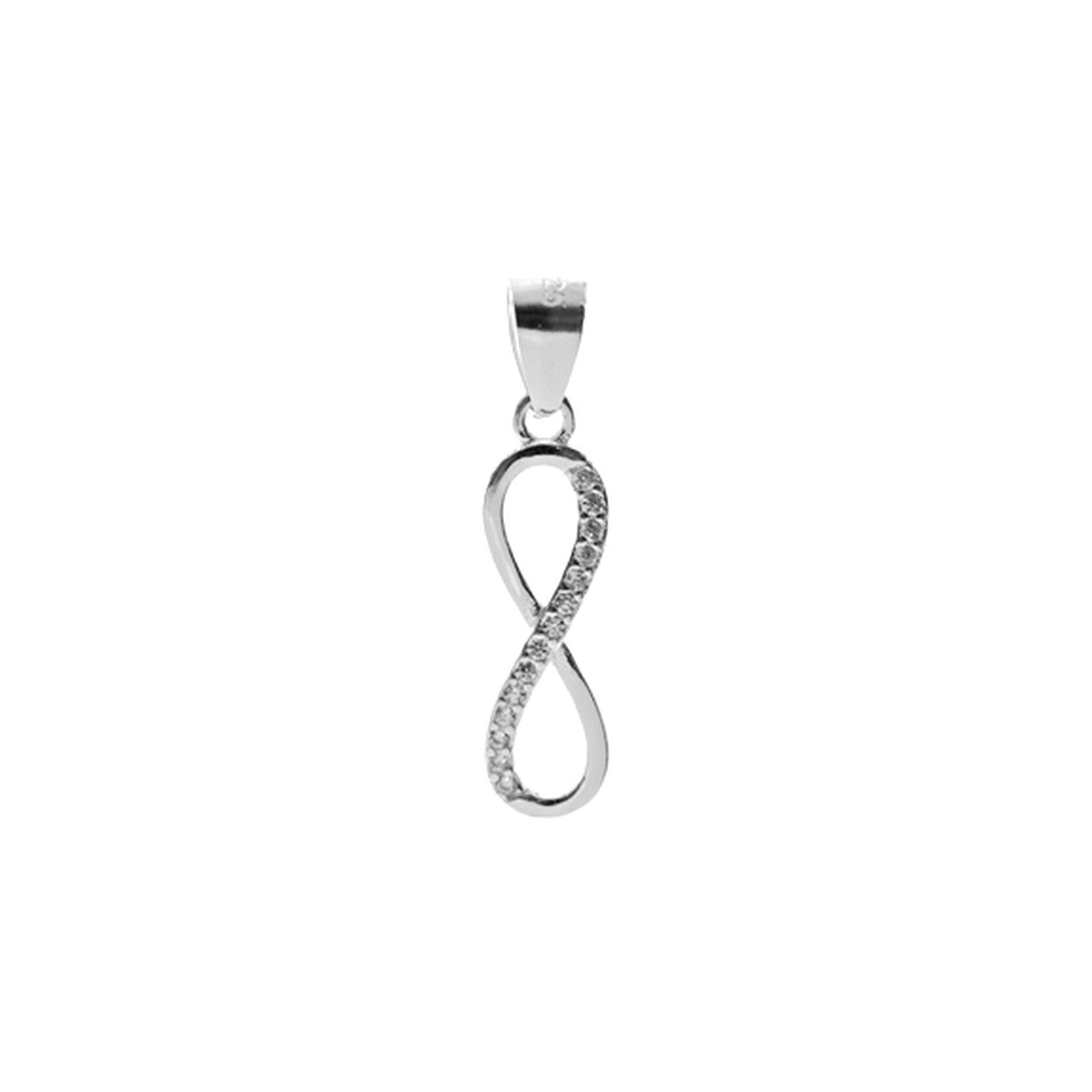 Carrie CZ infinity pendant