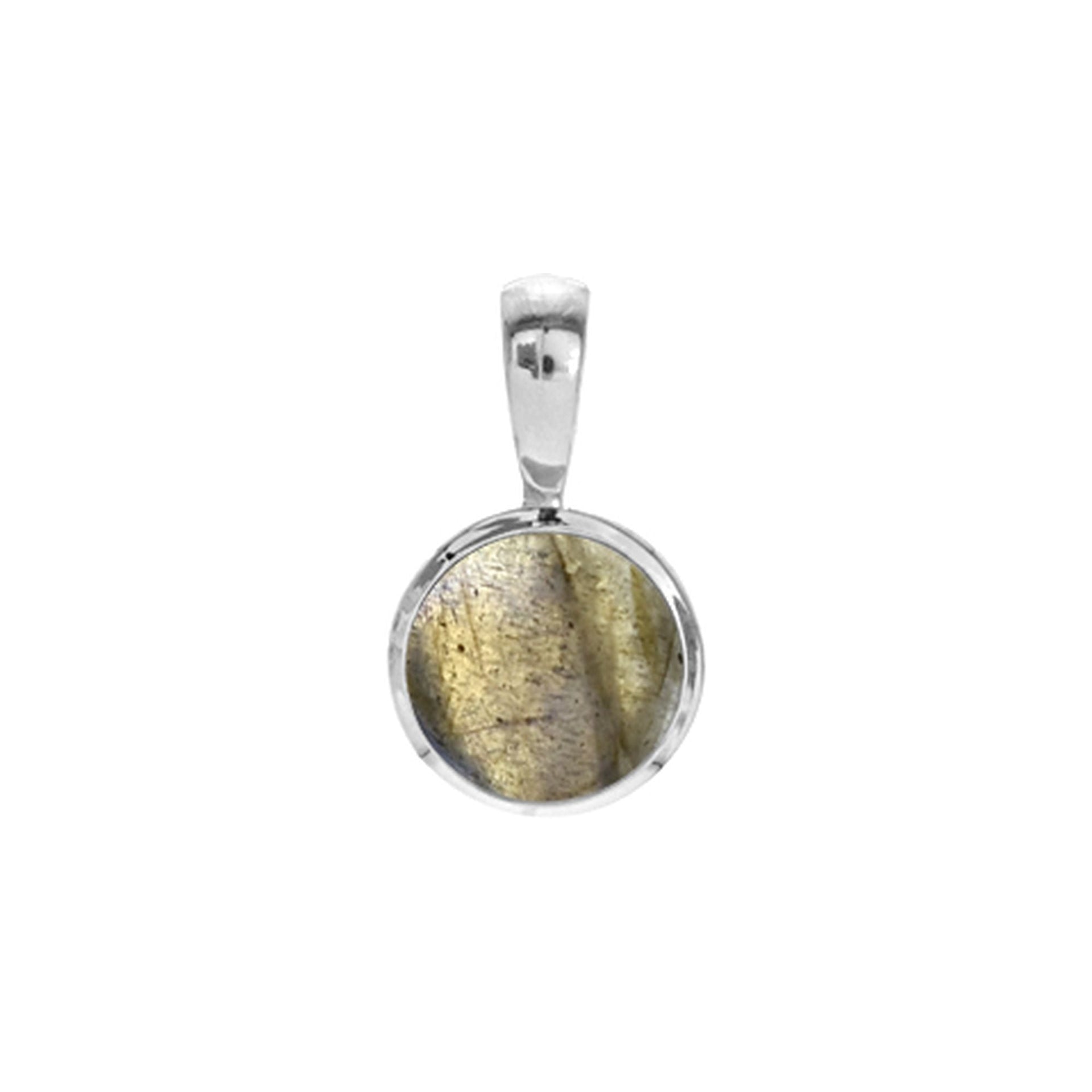 Samira basic round labradorite pendant