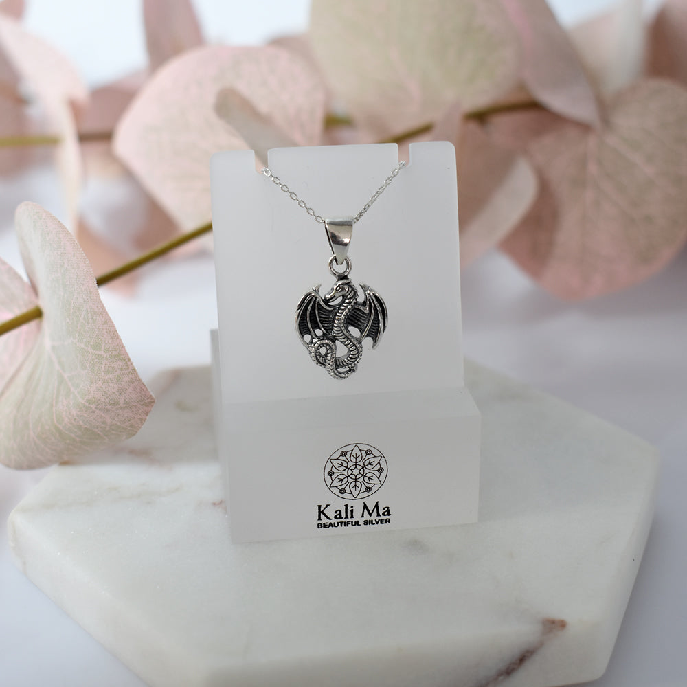 Harley winged dragon pendant