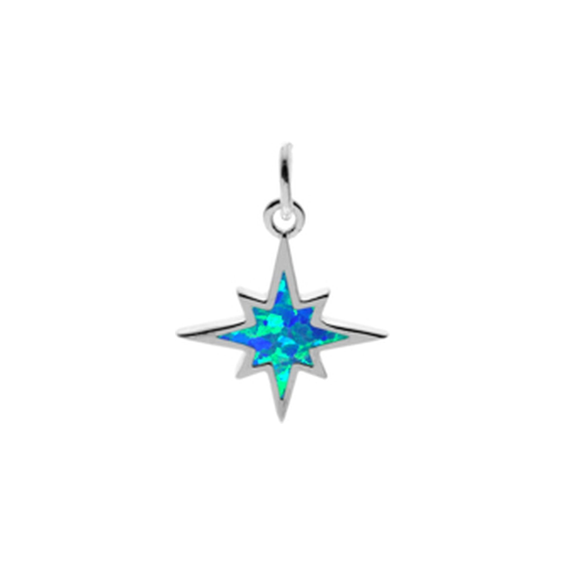 Diana blue North Star pendant