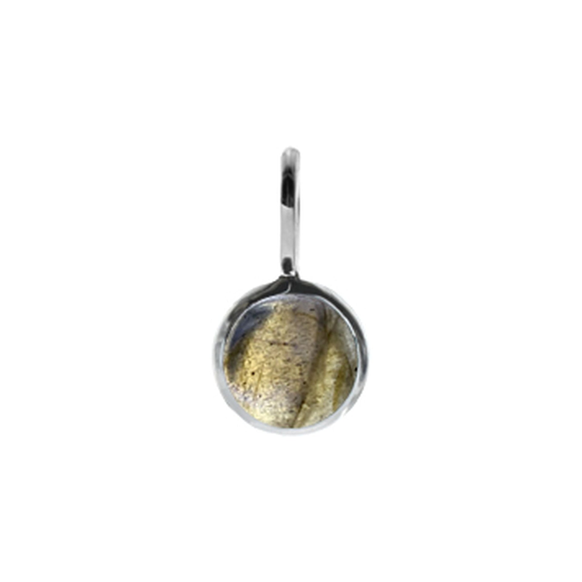 Samira round labradorite pendant