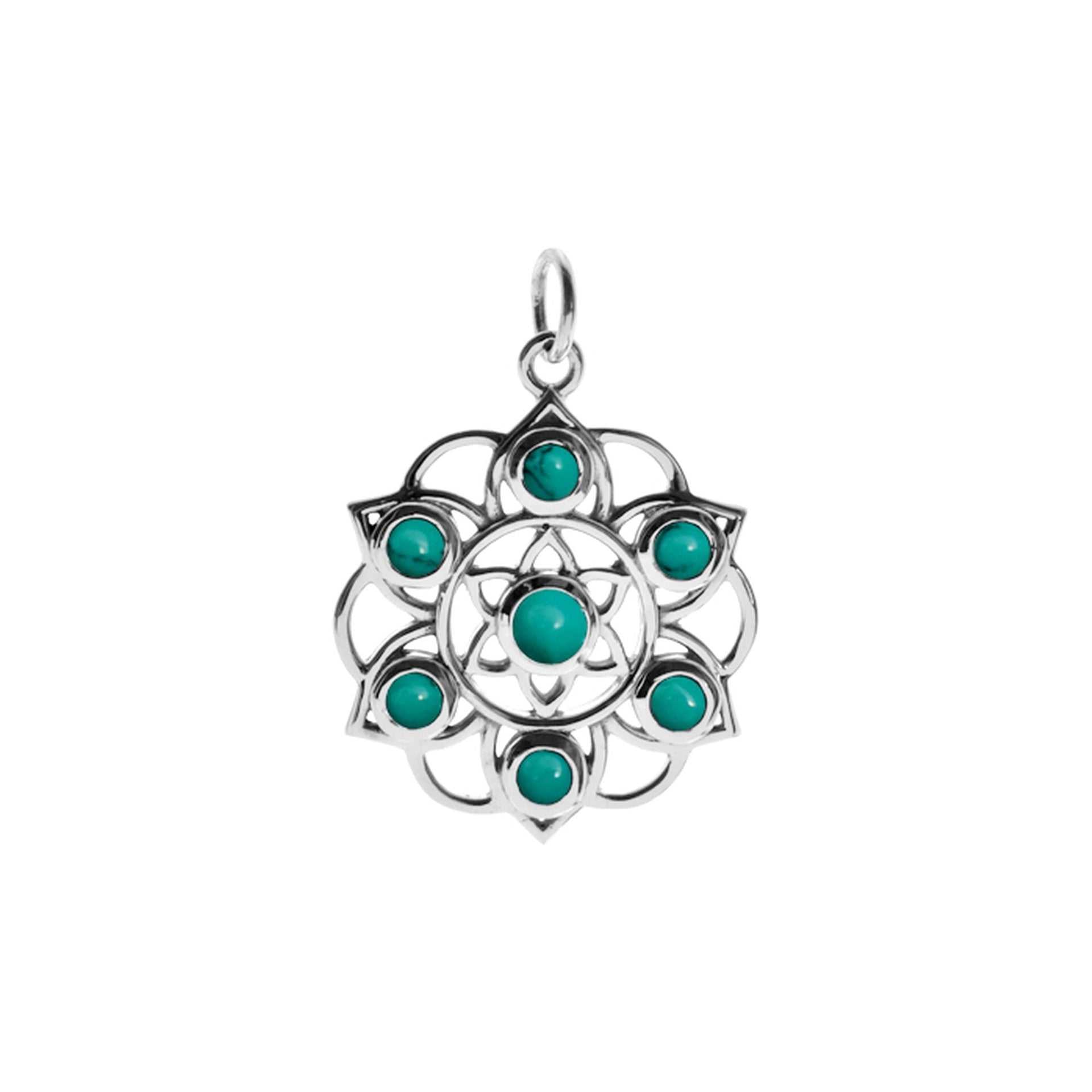 Bridget decorative turquoise pendant