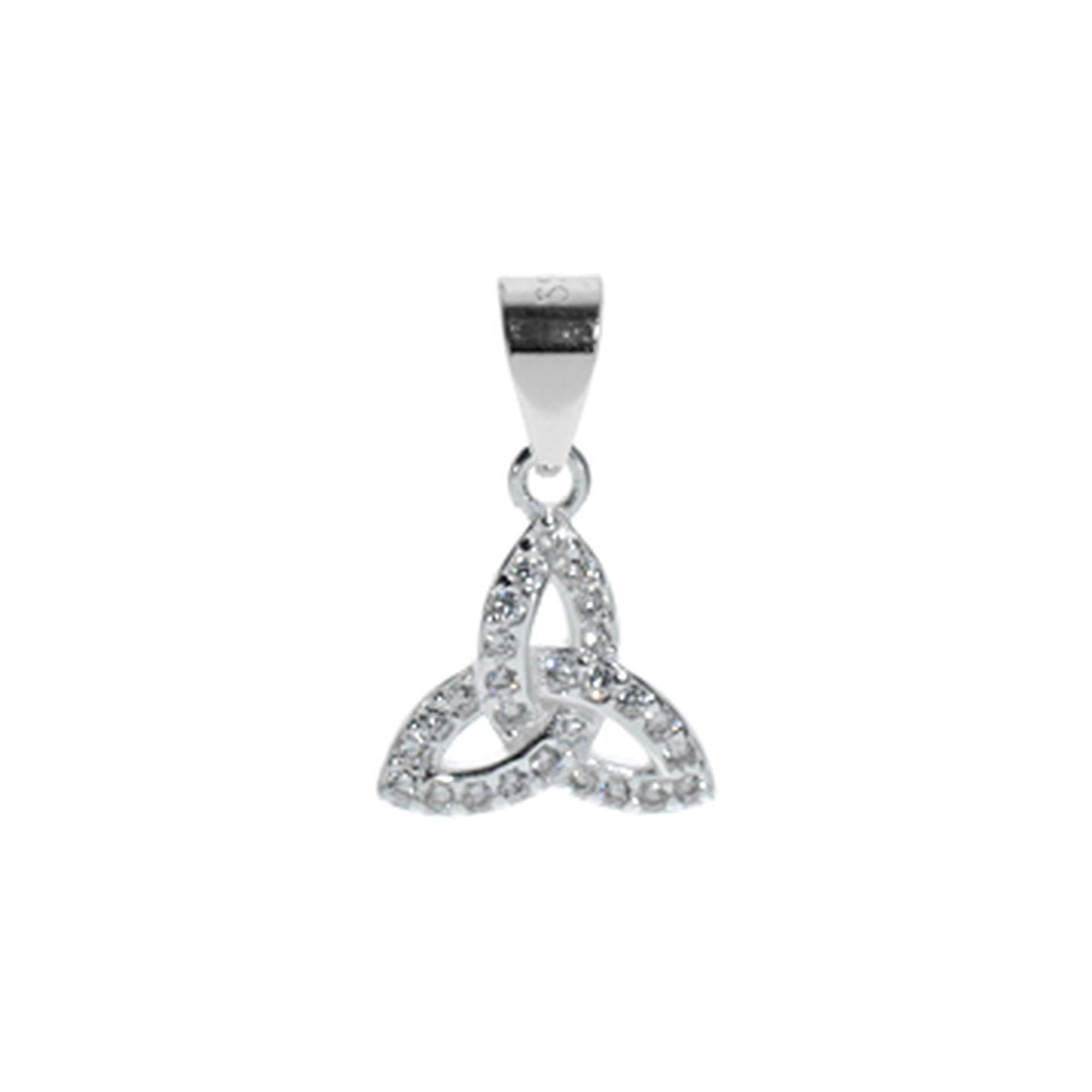 Carrie Celtic CZ pendant