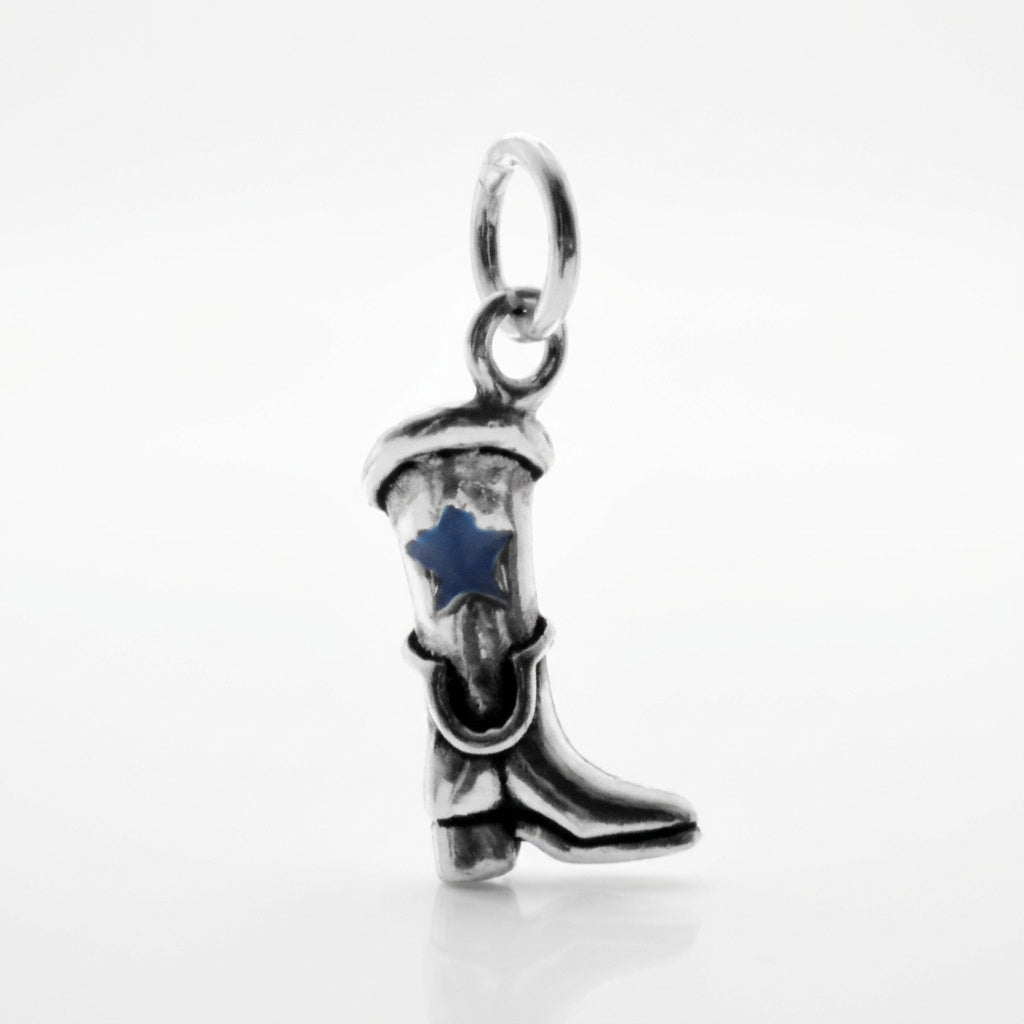 Sienna star Cowgirl boot pendant