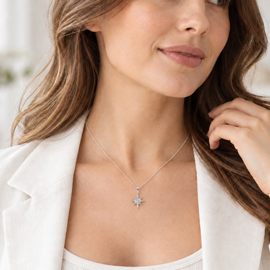 Kenzie brilliant North star pendant
