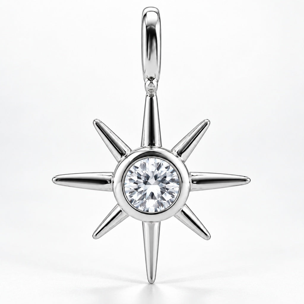Kenzie brilliant North star pendant