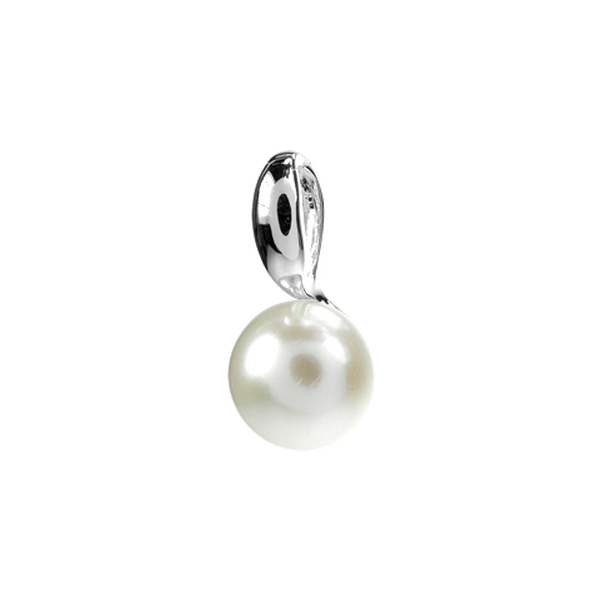 Elsie plain pearl pendant