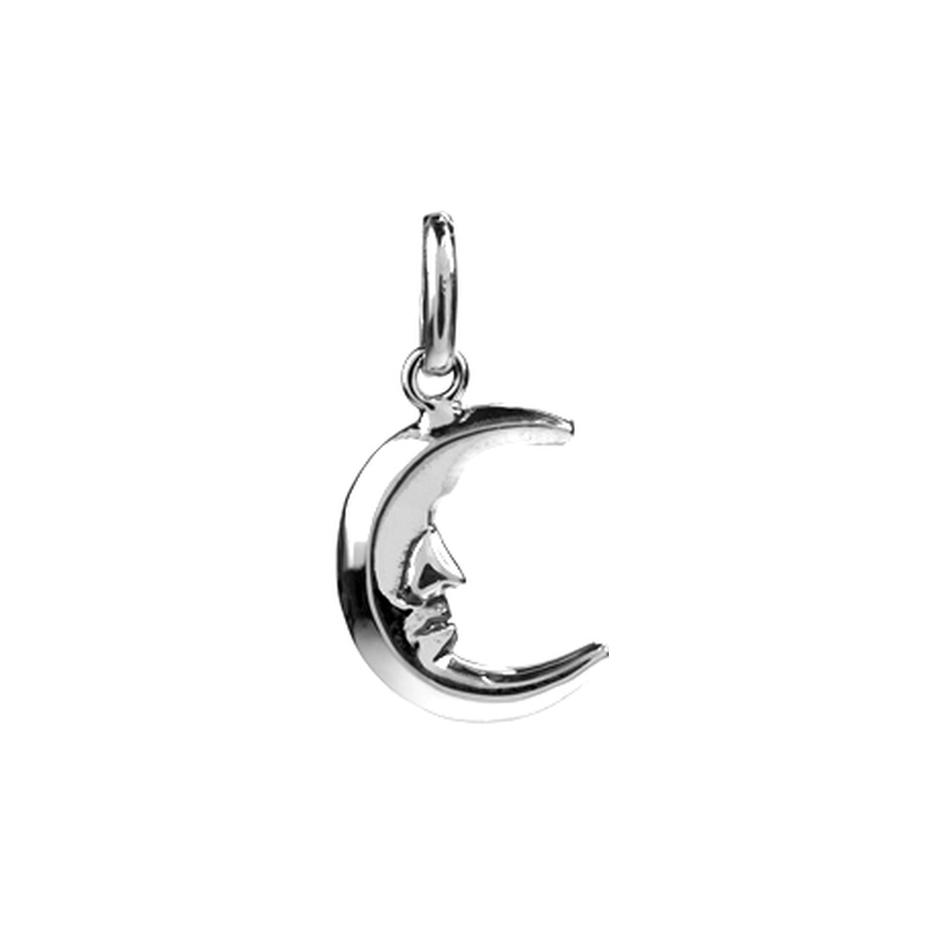Faith man in the moon pendant