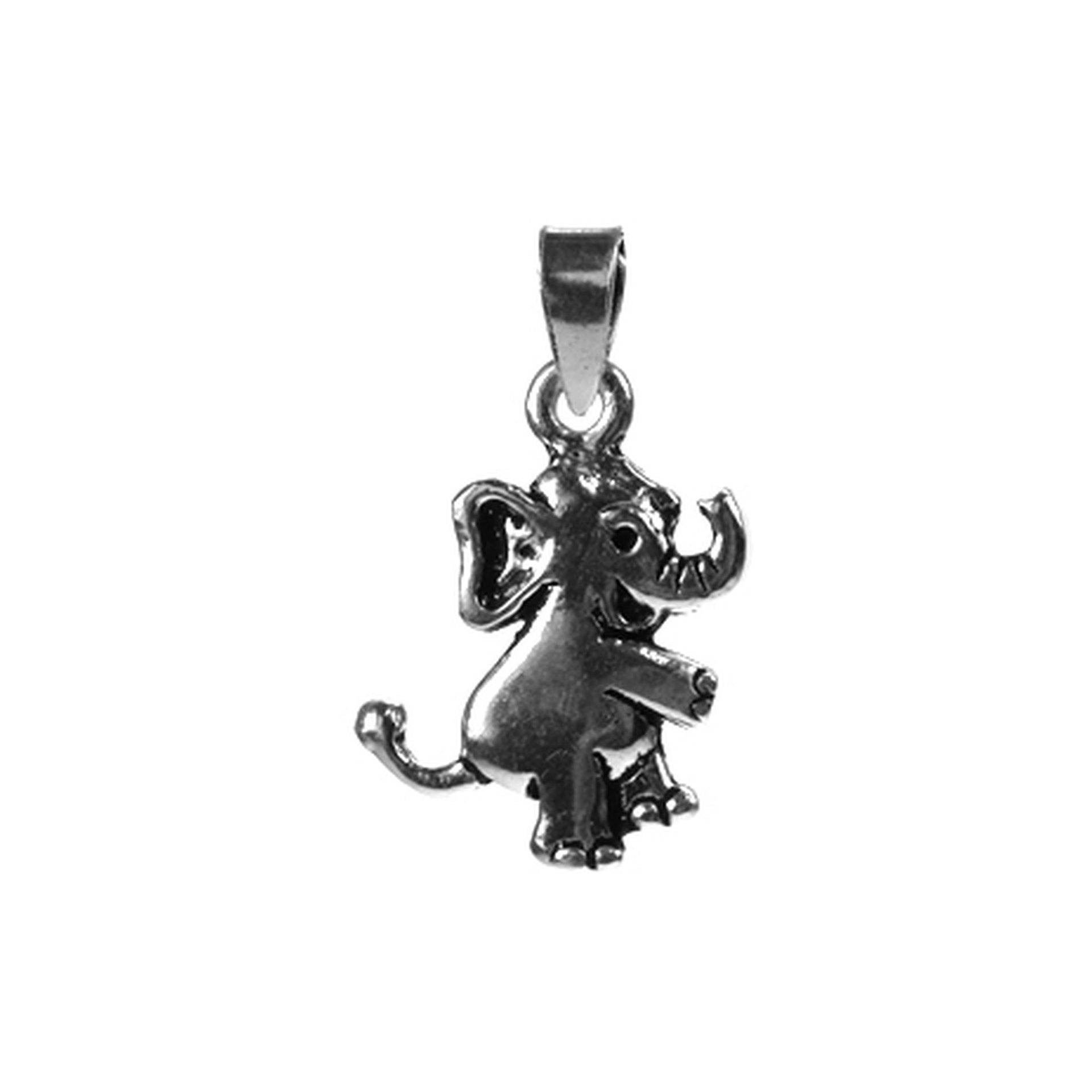 Simple elephant pendant