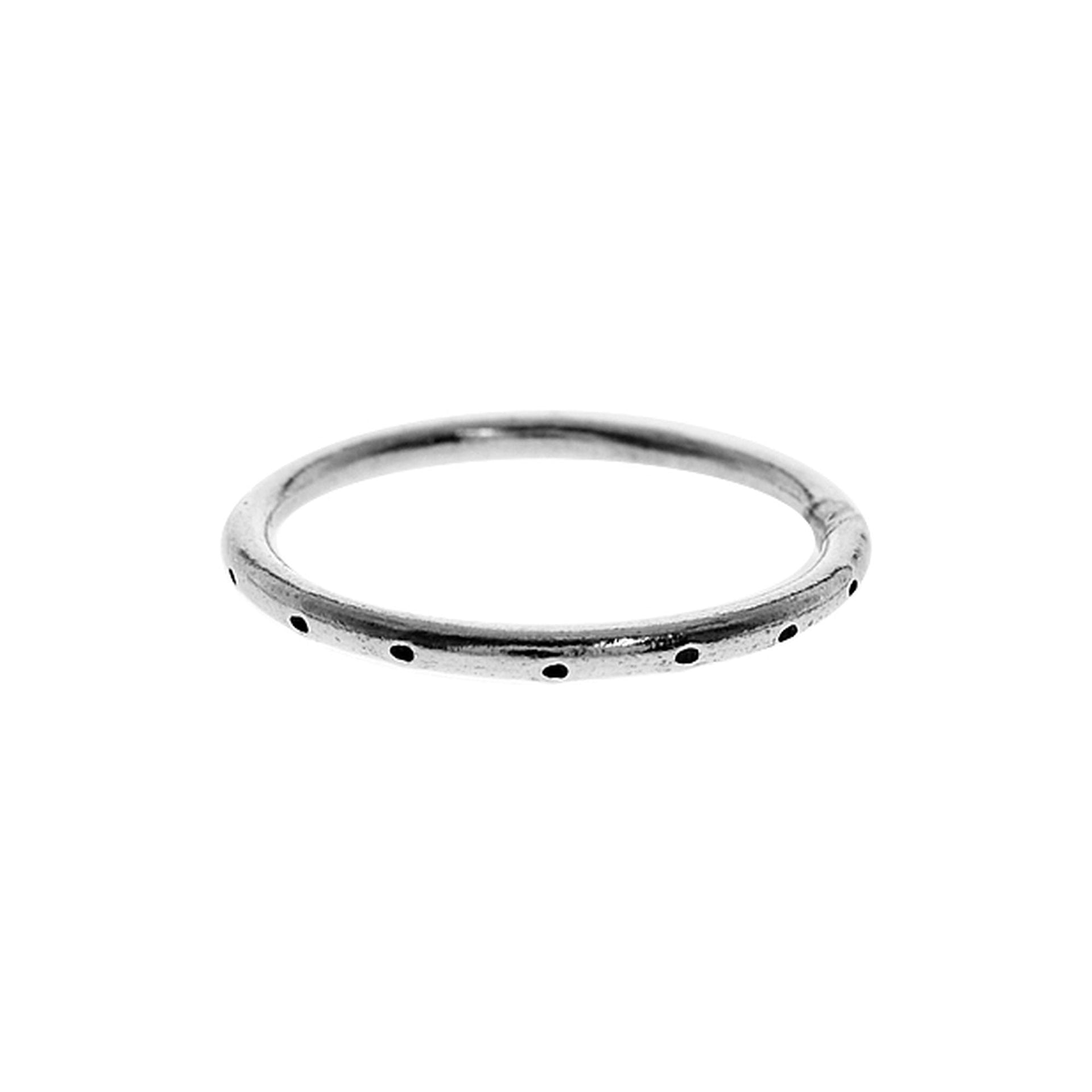 Catalina dotted tribal ring
