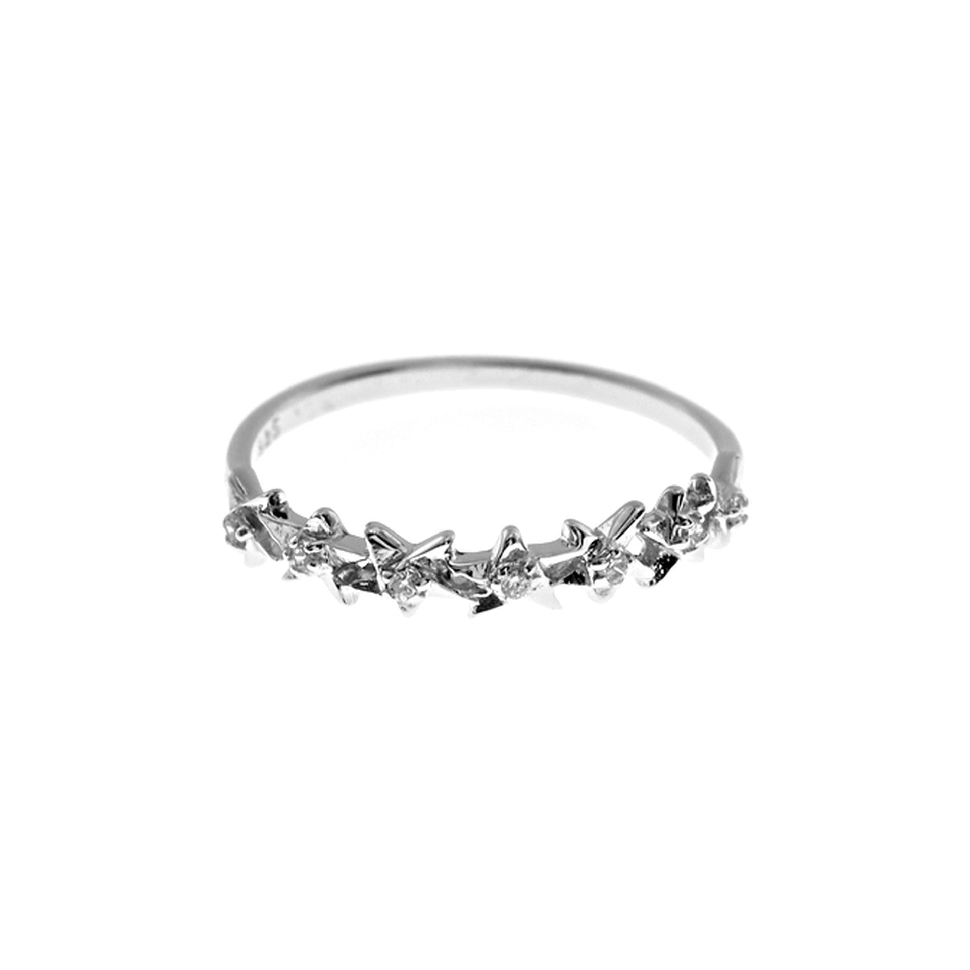Carrie cubic zirconia stars ring