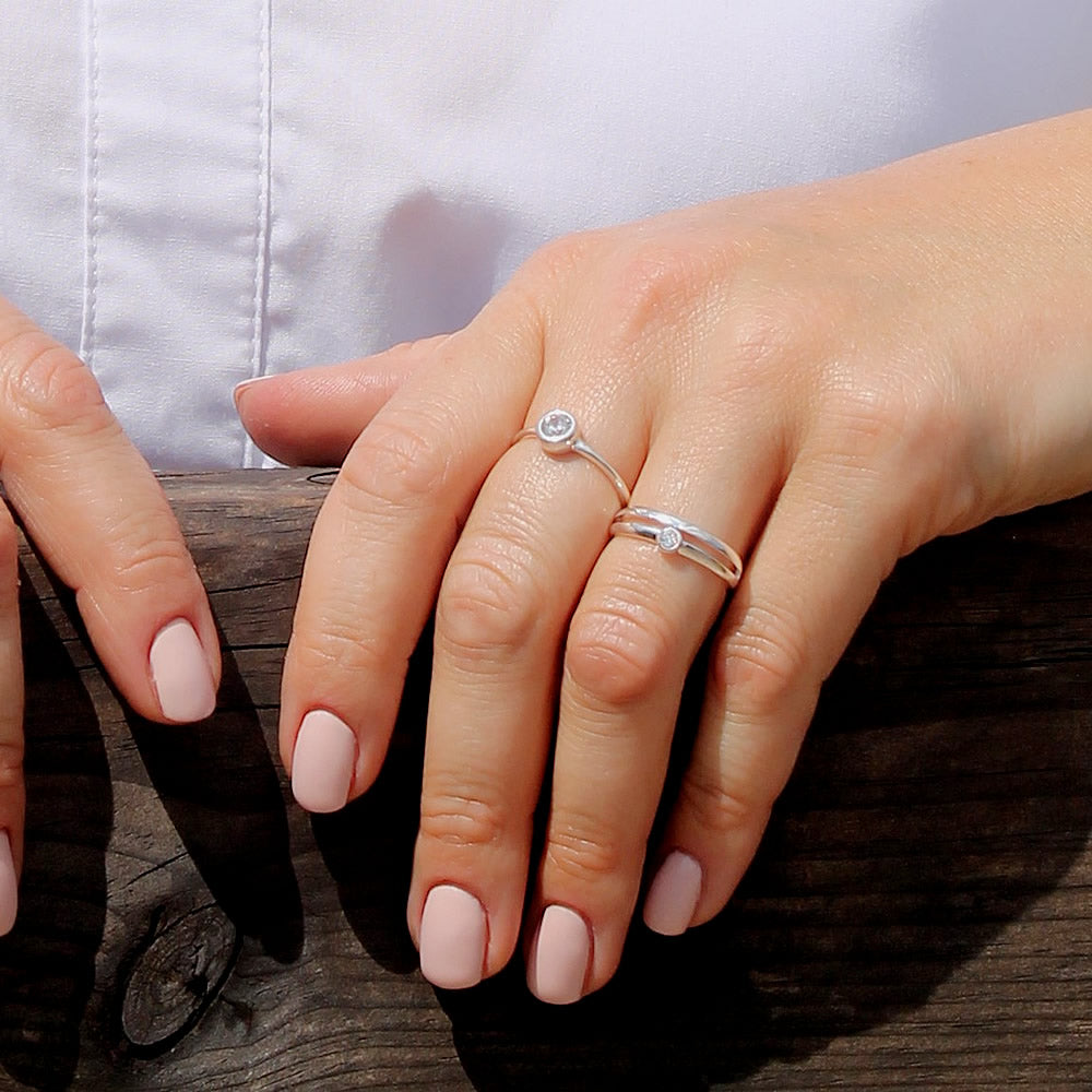 Kenzie solitaire ring