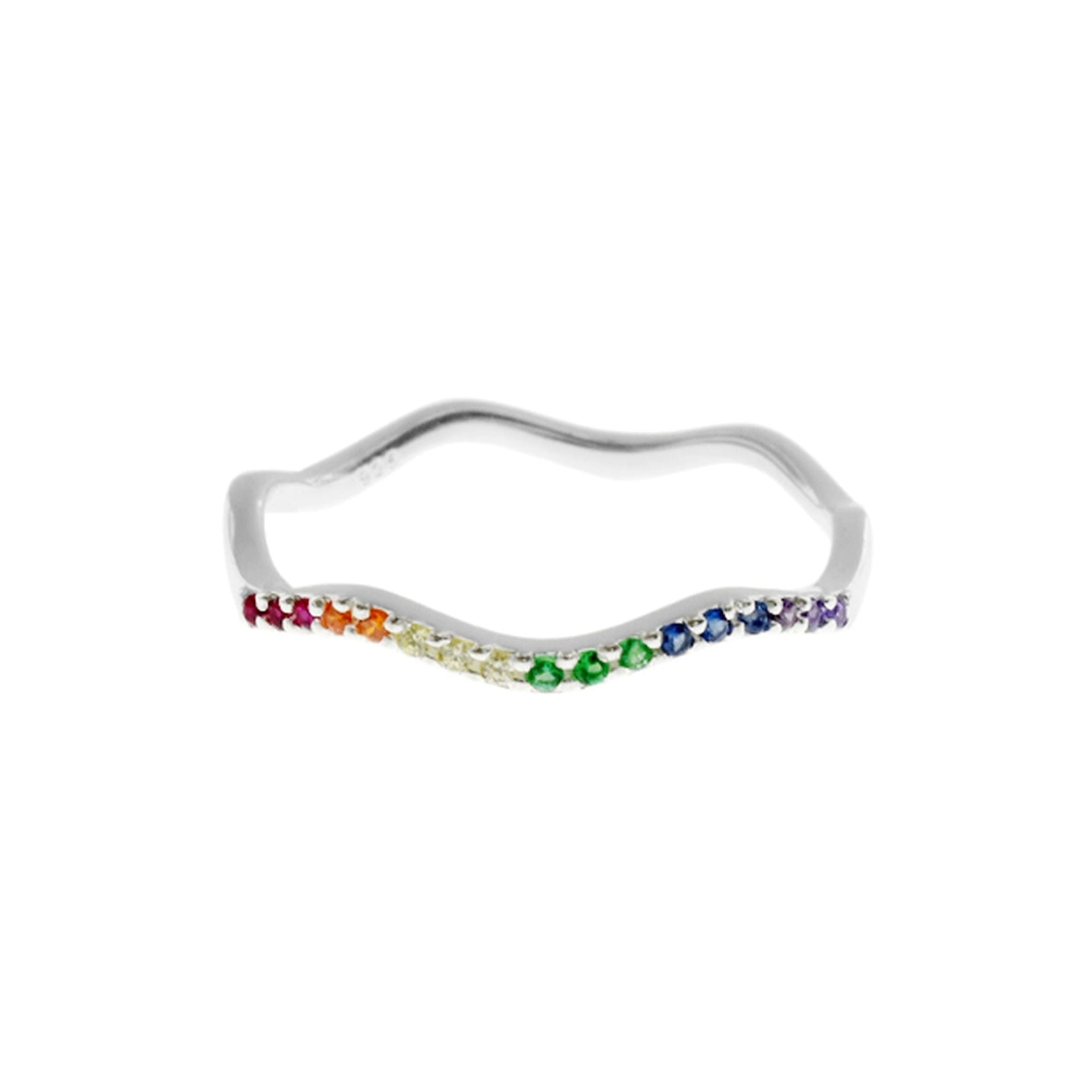 Callista soft waves ring