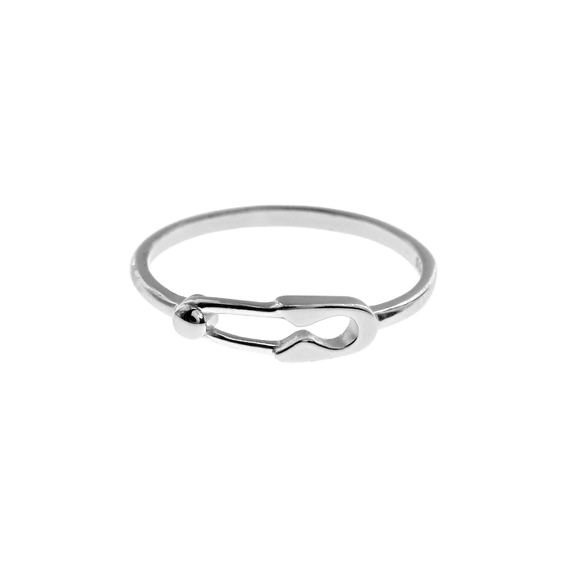 Erica safety pin ring