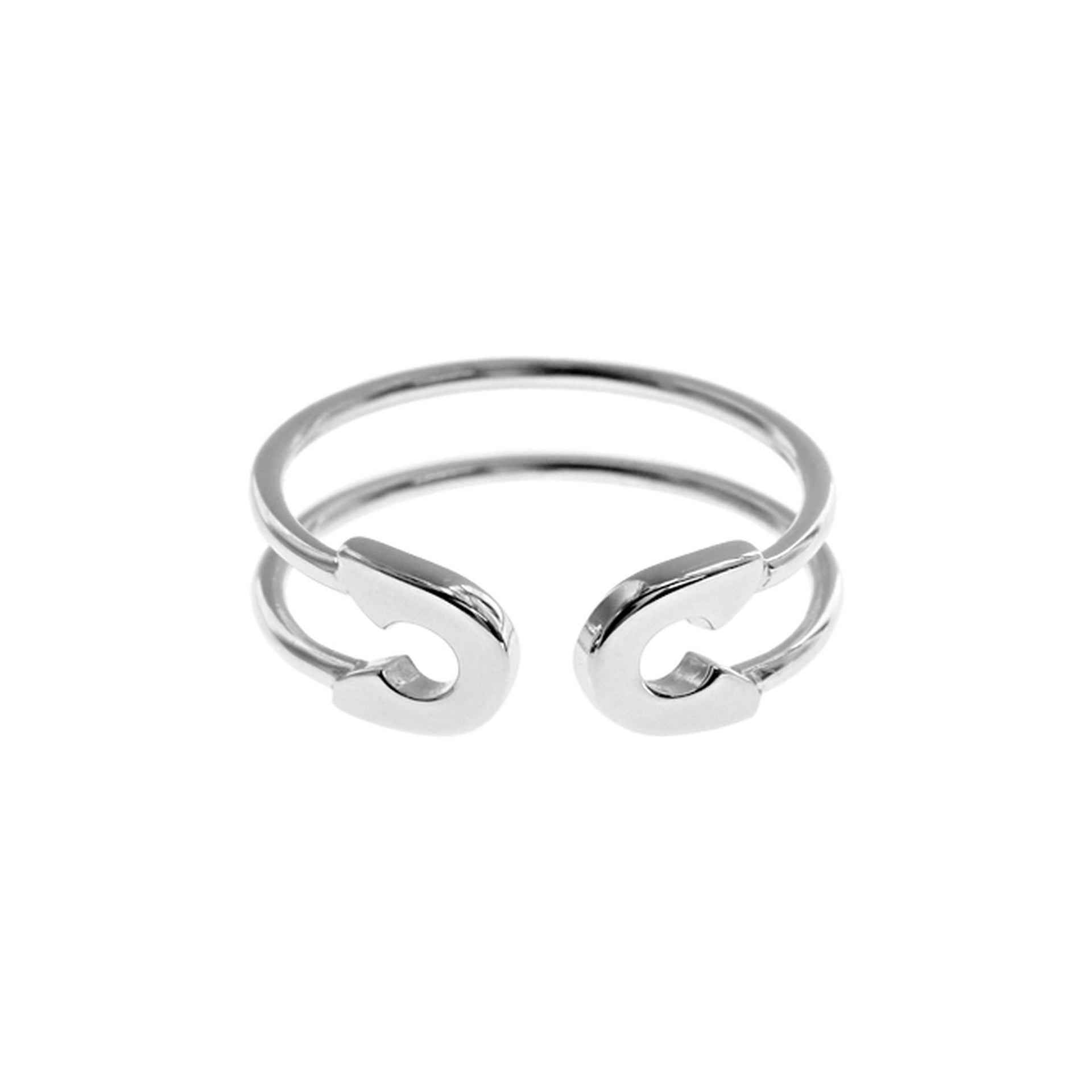 Erica wrap around safety pin ring