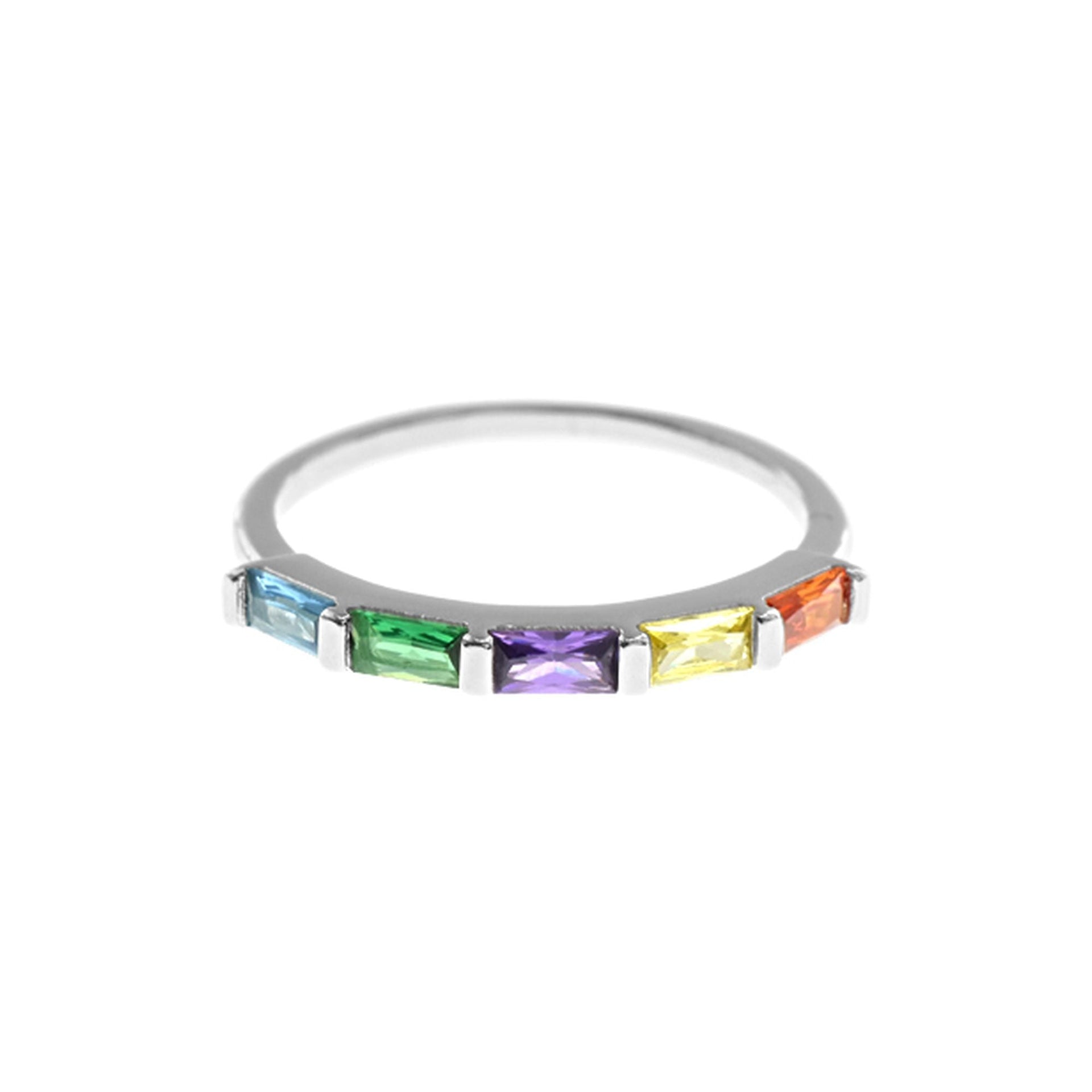 Heidi baguette ring