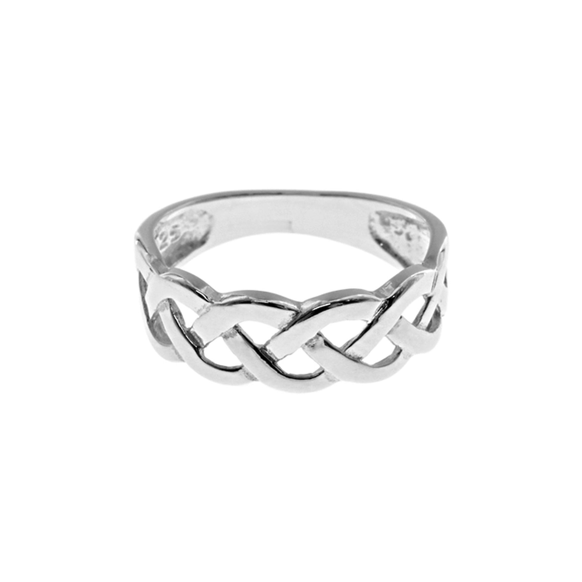 Joanna open plait ring