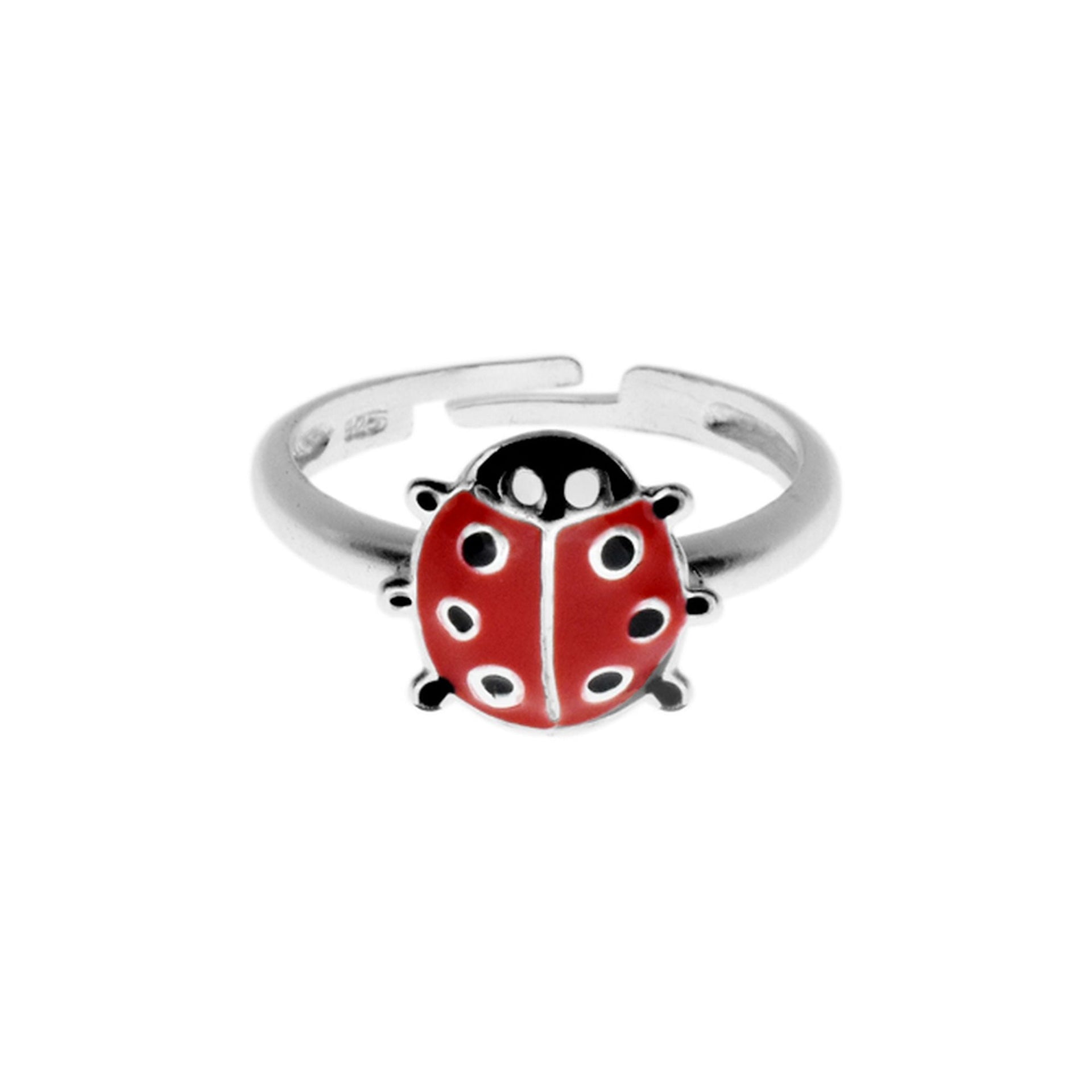 Poppy ladybird ring