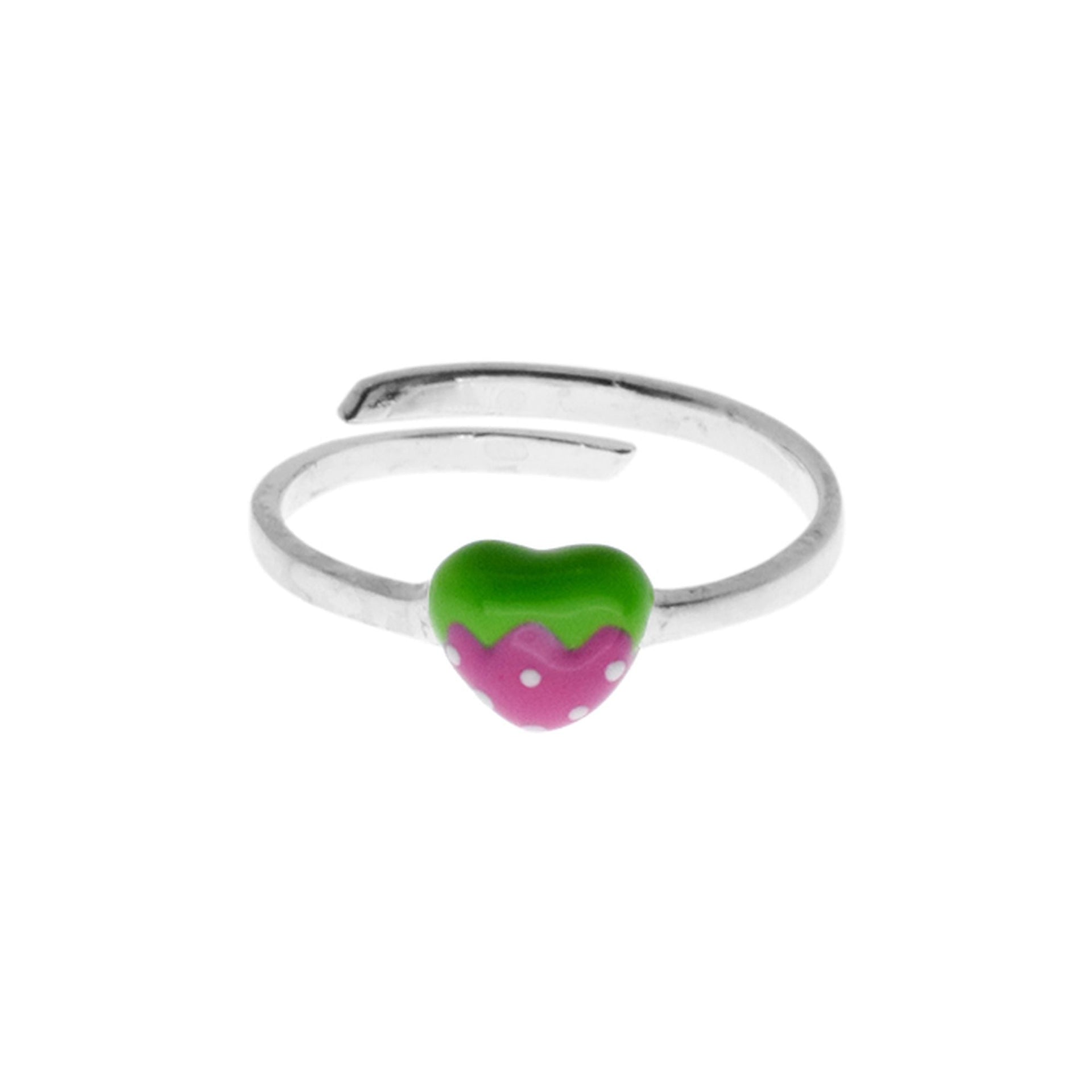 Poppy dark strawberry ring