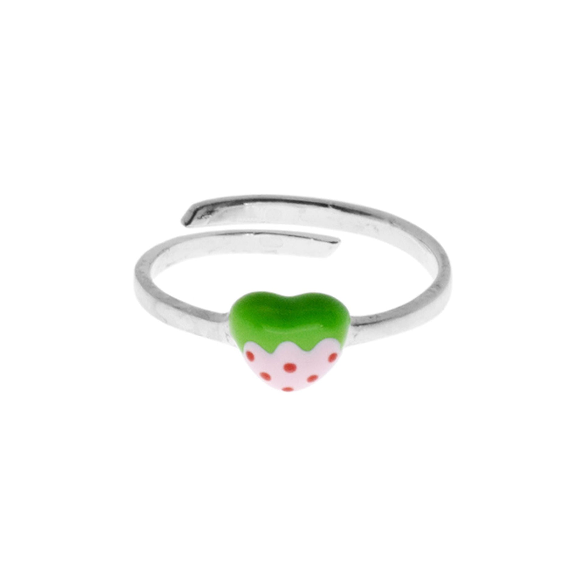 Poppy light strawberry ring