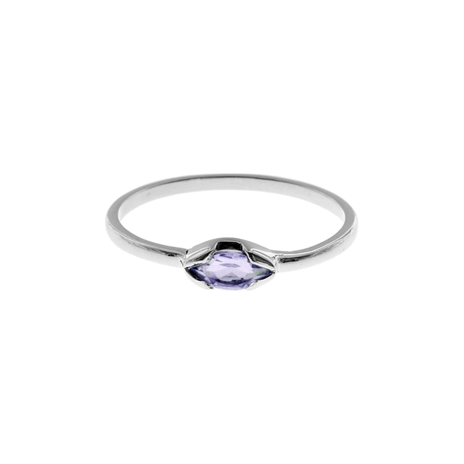 Kara marquis amethyst ring