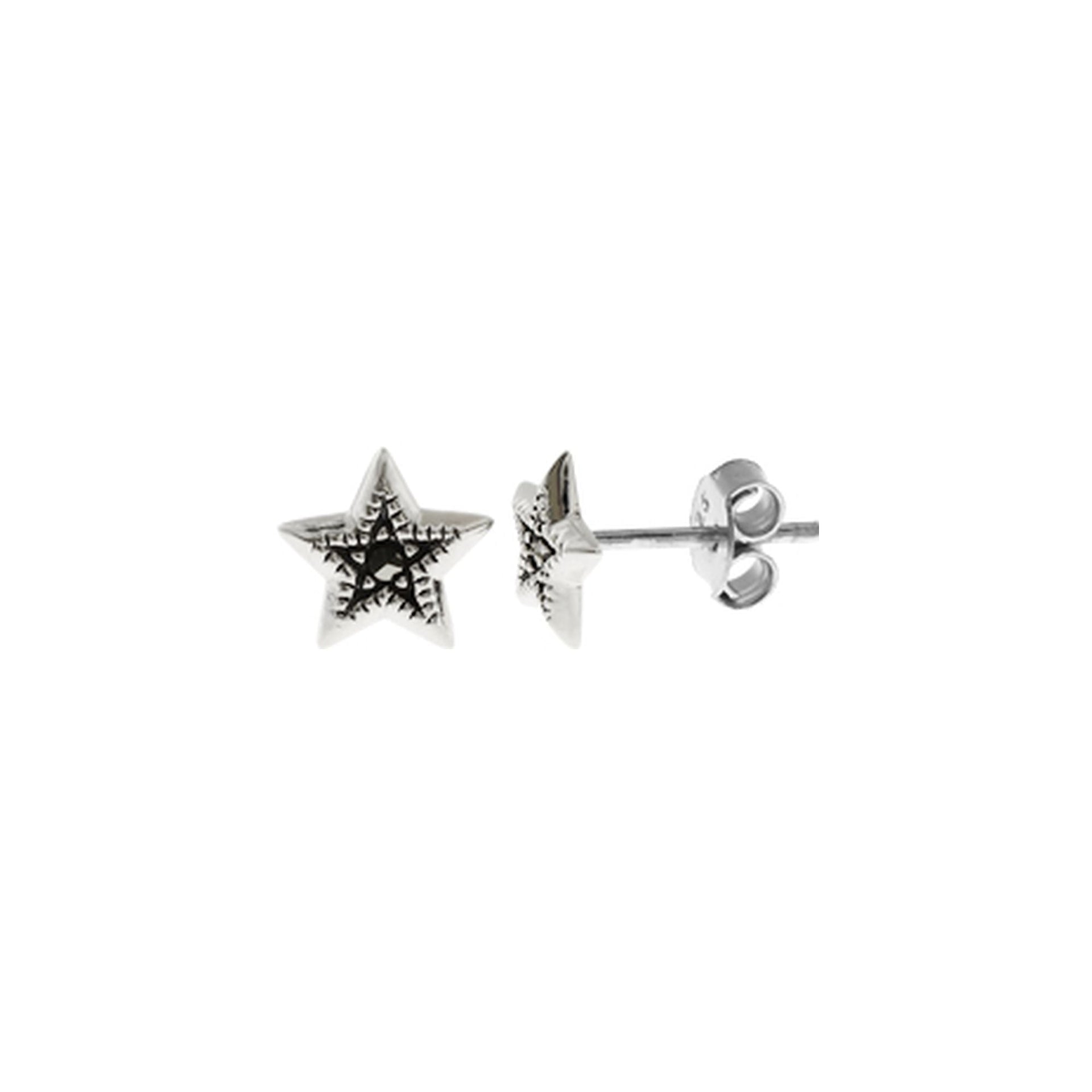 Lottie small tapered star studs