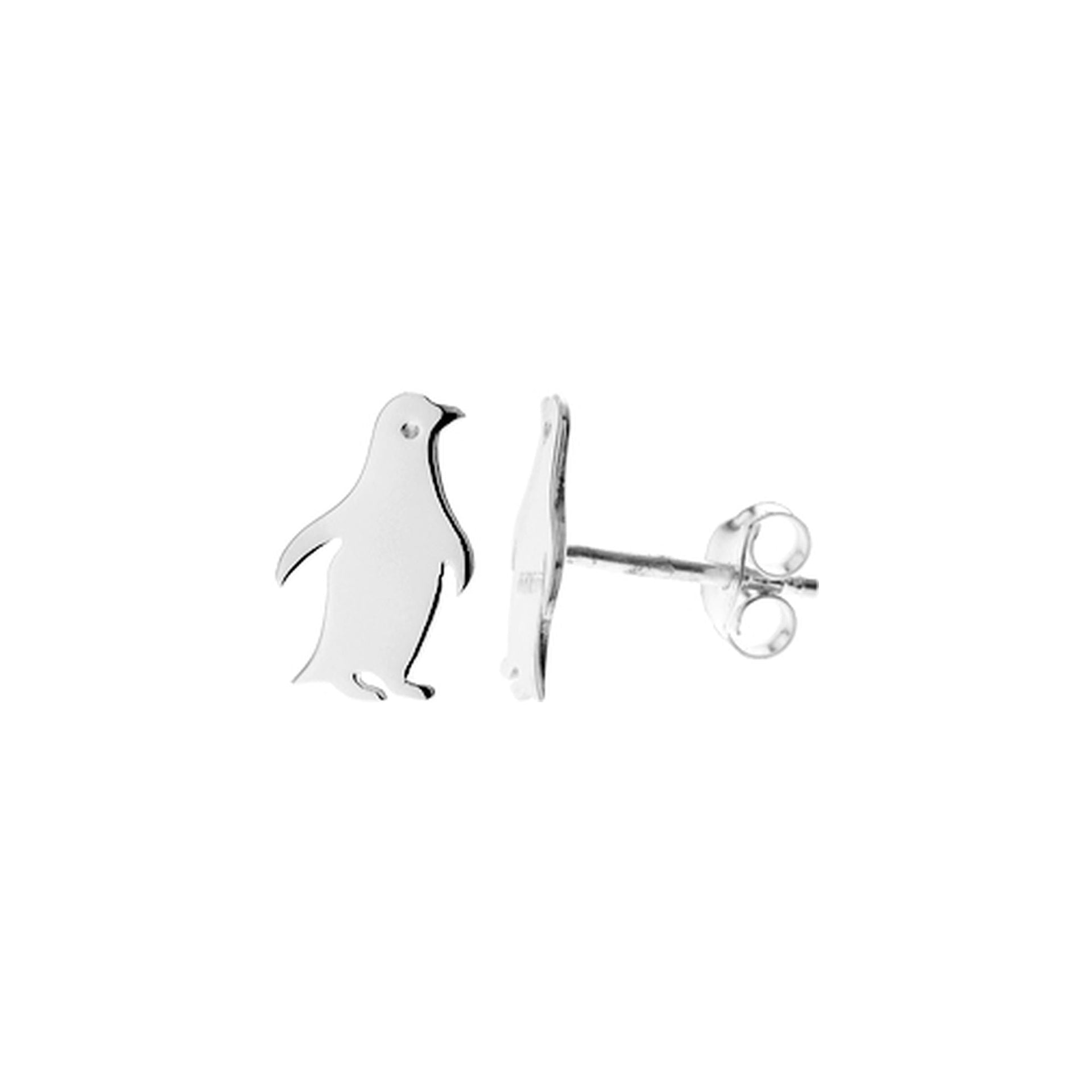Mila flat penguin studs