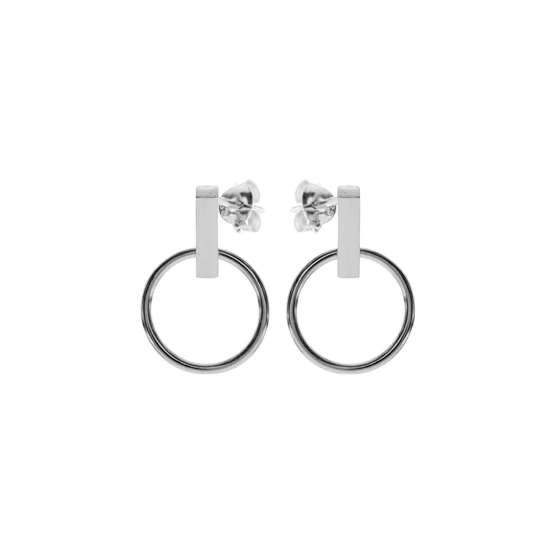 Bria loop & bar studs
