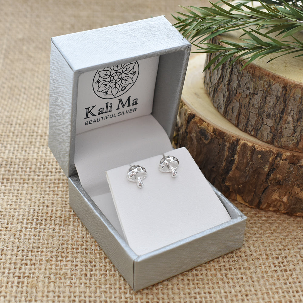 Matilda cartoon toadstool studs