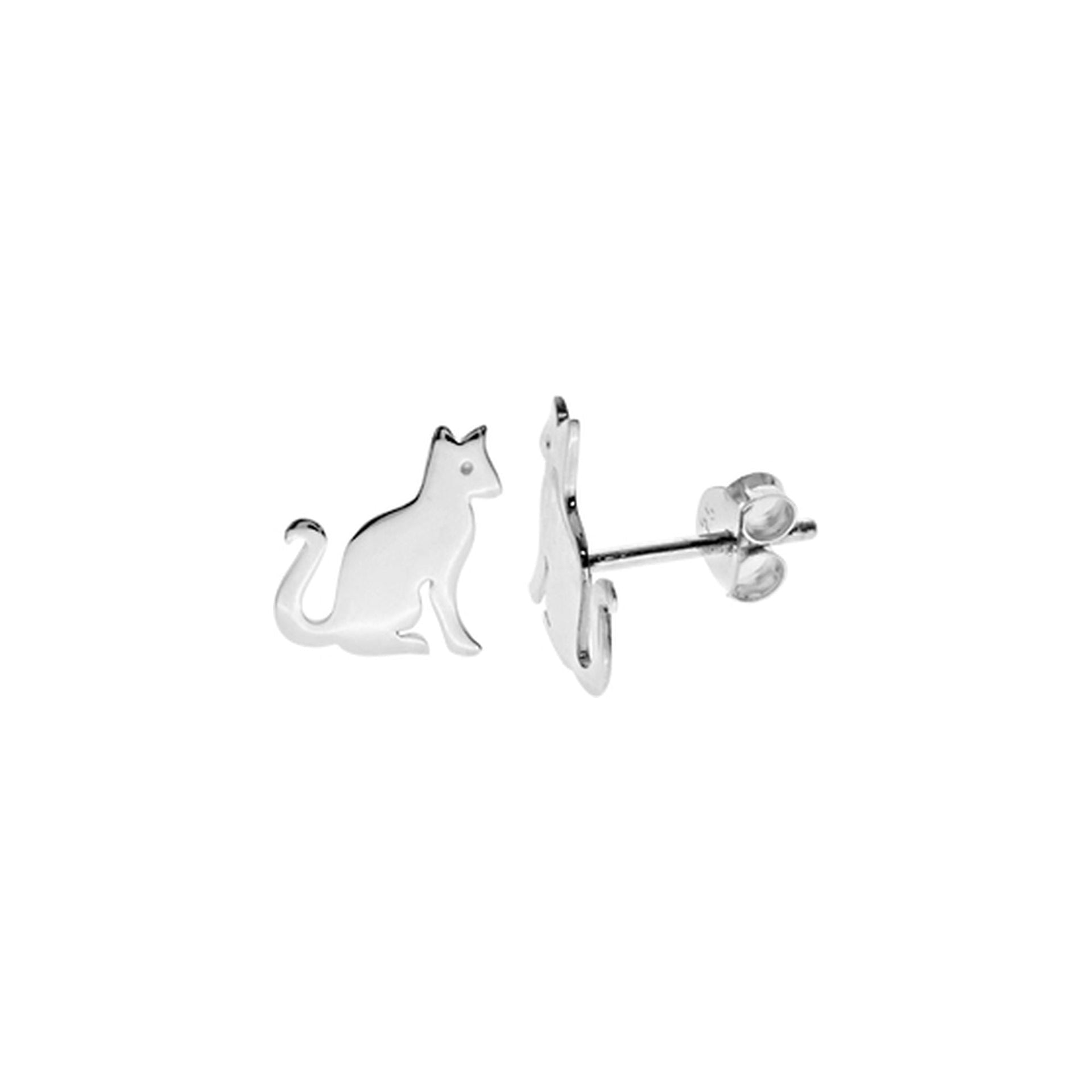 Matilda sitting cat studs