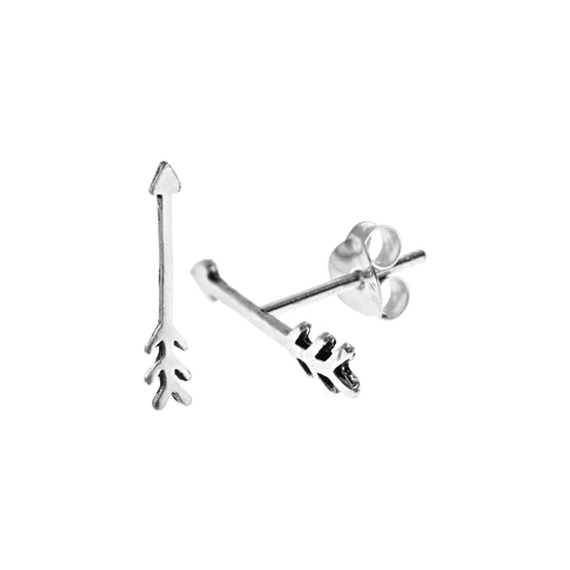 Smile love arrow studs