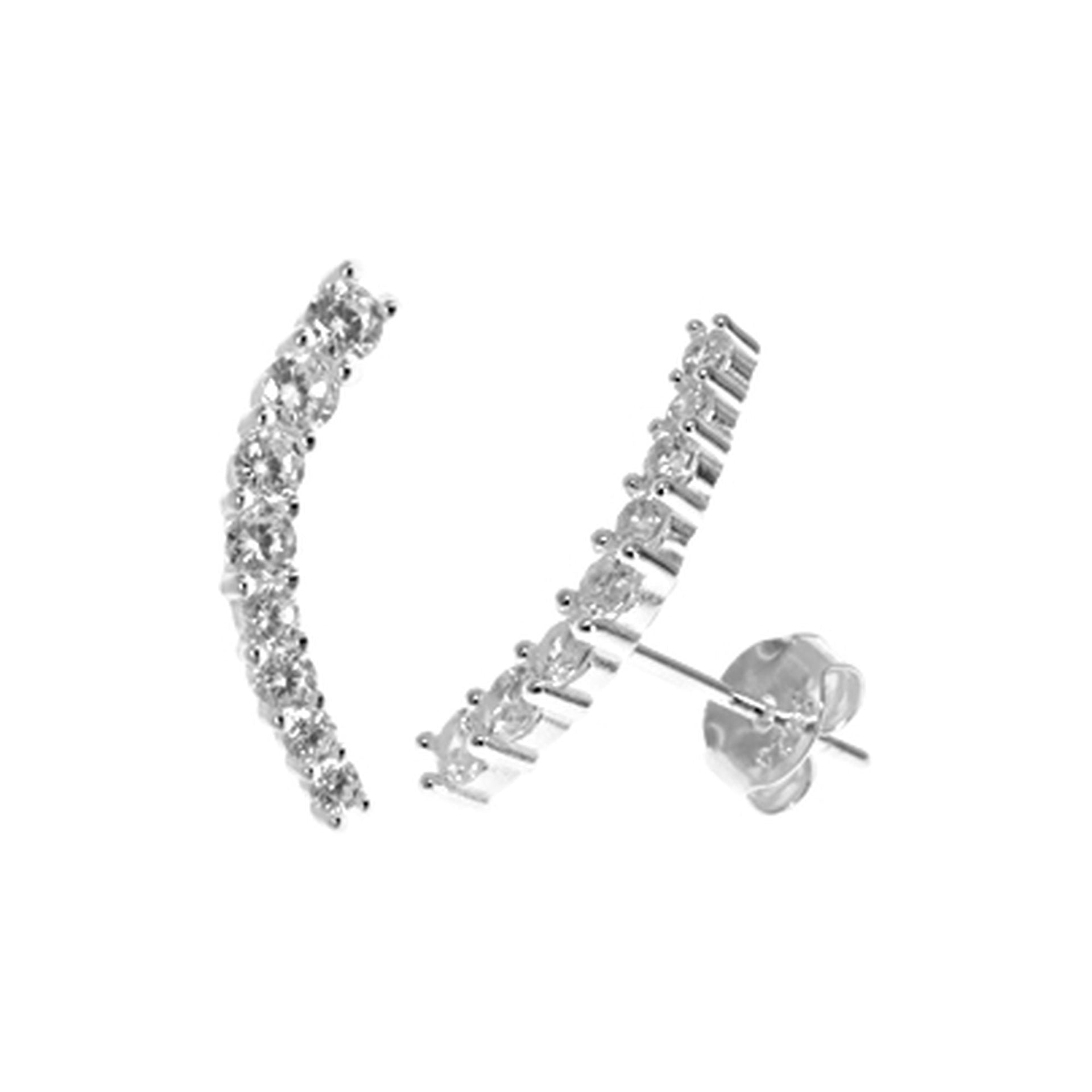 Carrie tapered arc studs