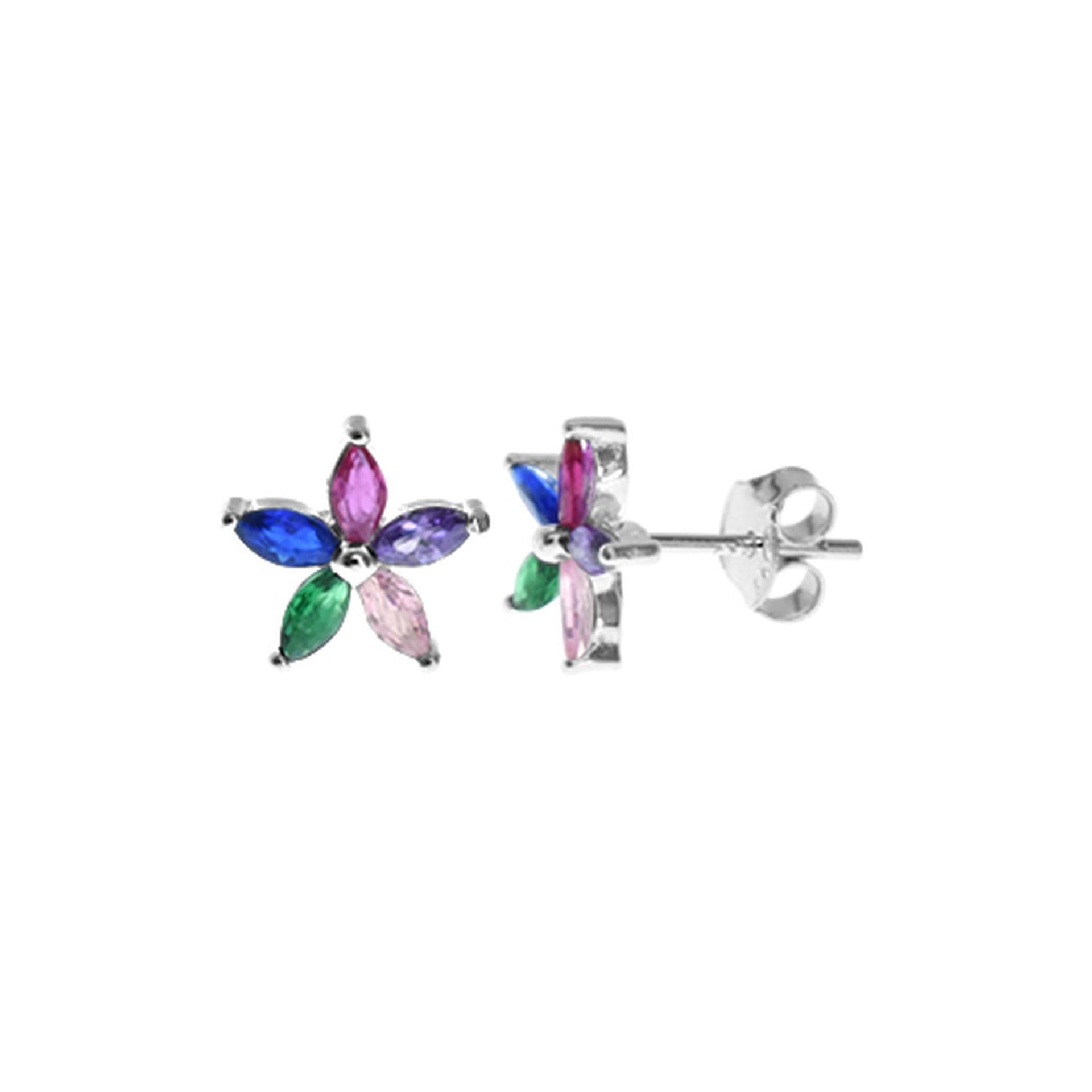 Sian pastel flower studs