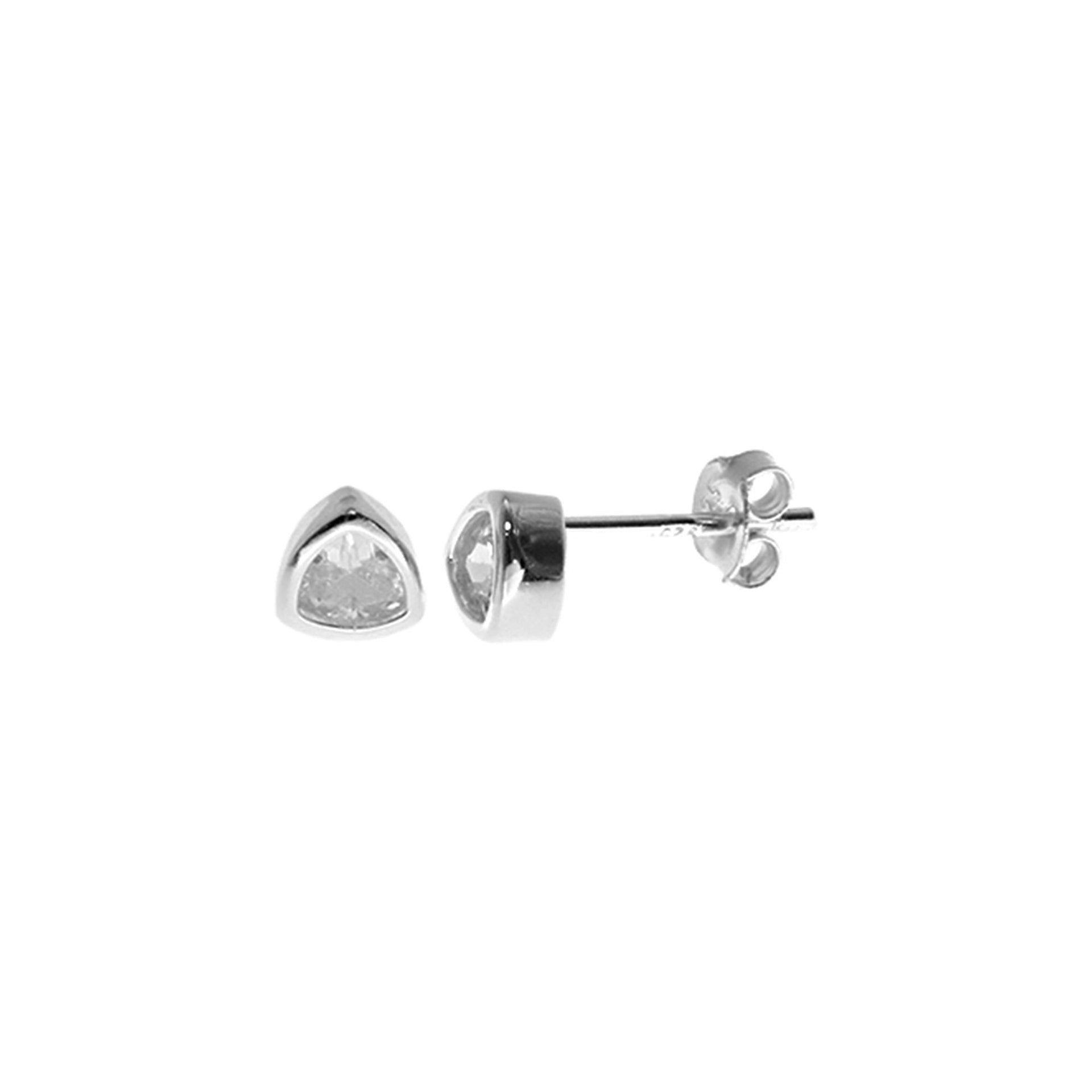 Kenzie trillion cut CZ studs