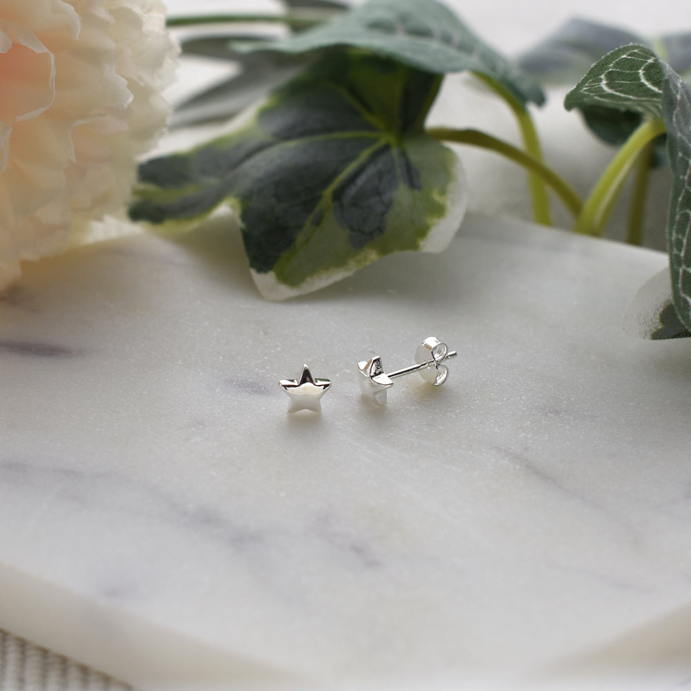 Faith small star studs