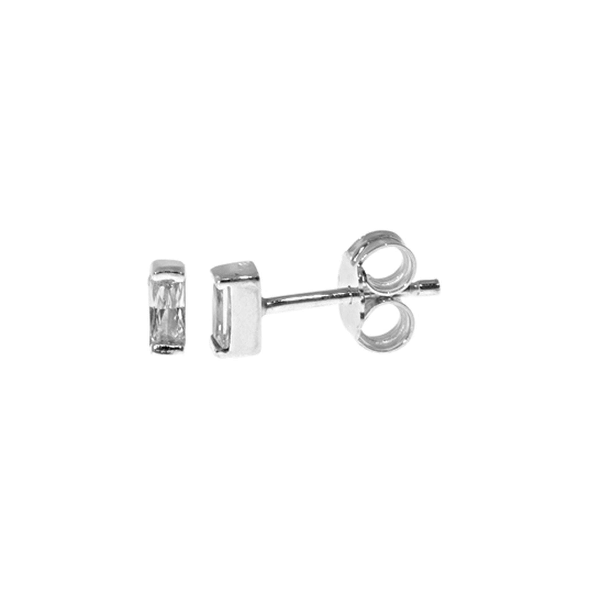 Davina baguette studs
