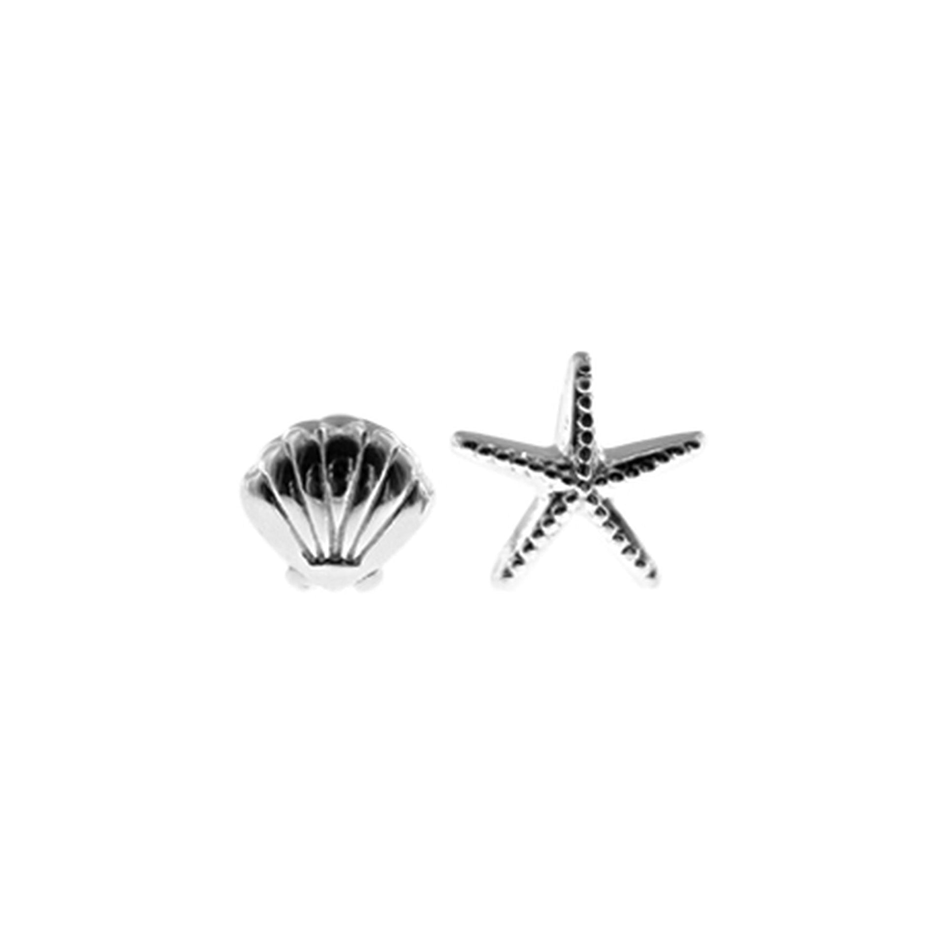 Mila starfish and shell studs