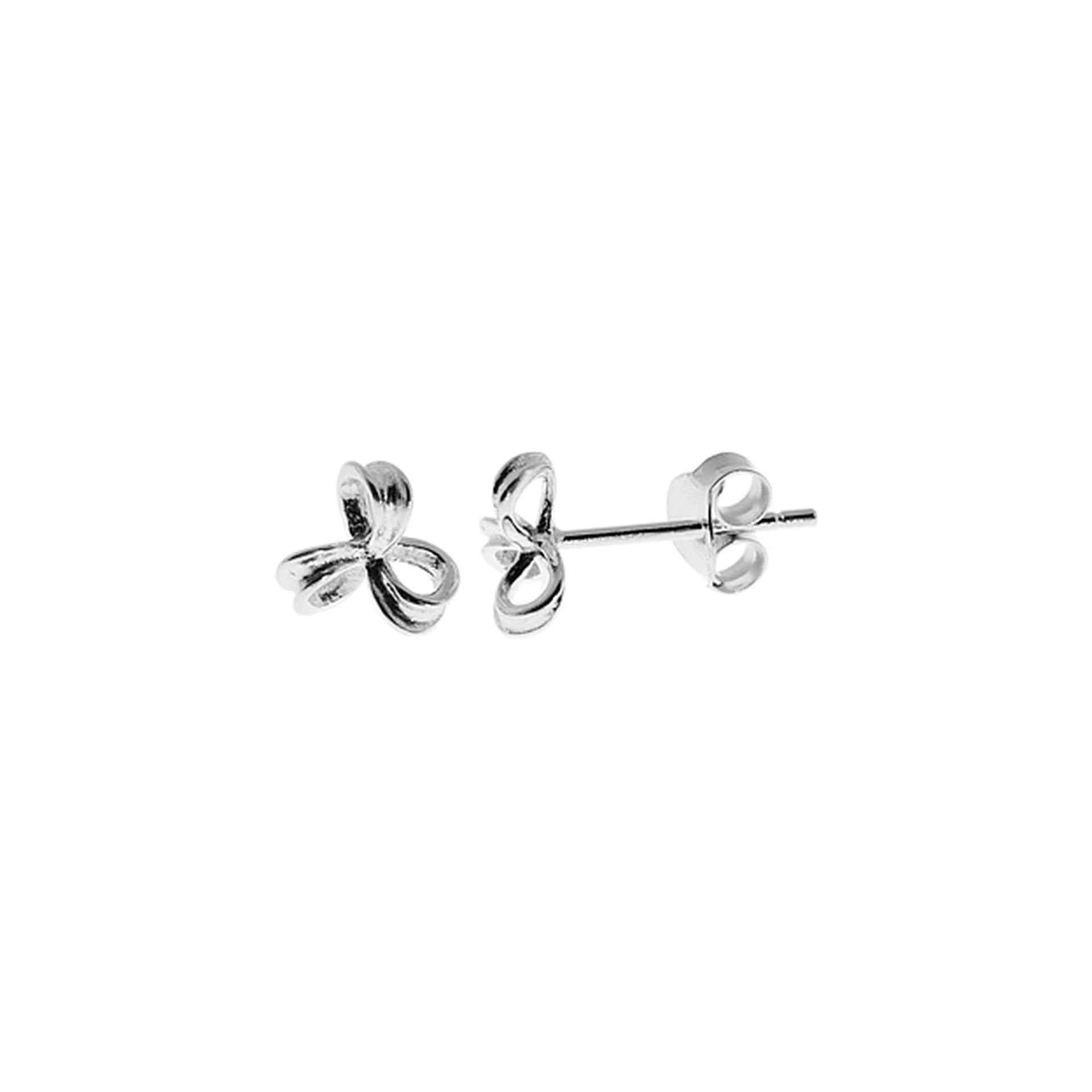 Matilda triple bow studs