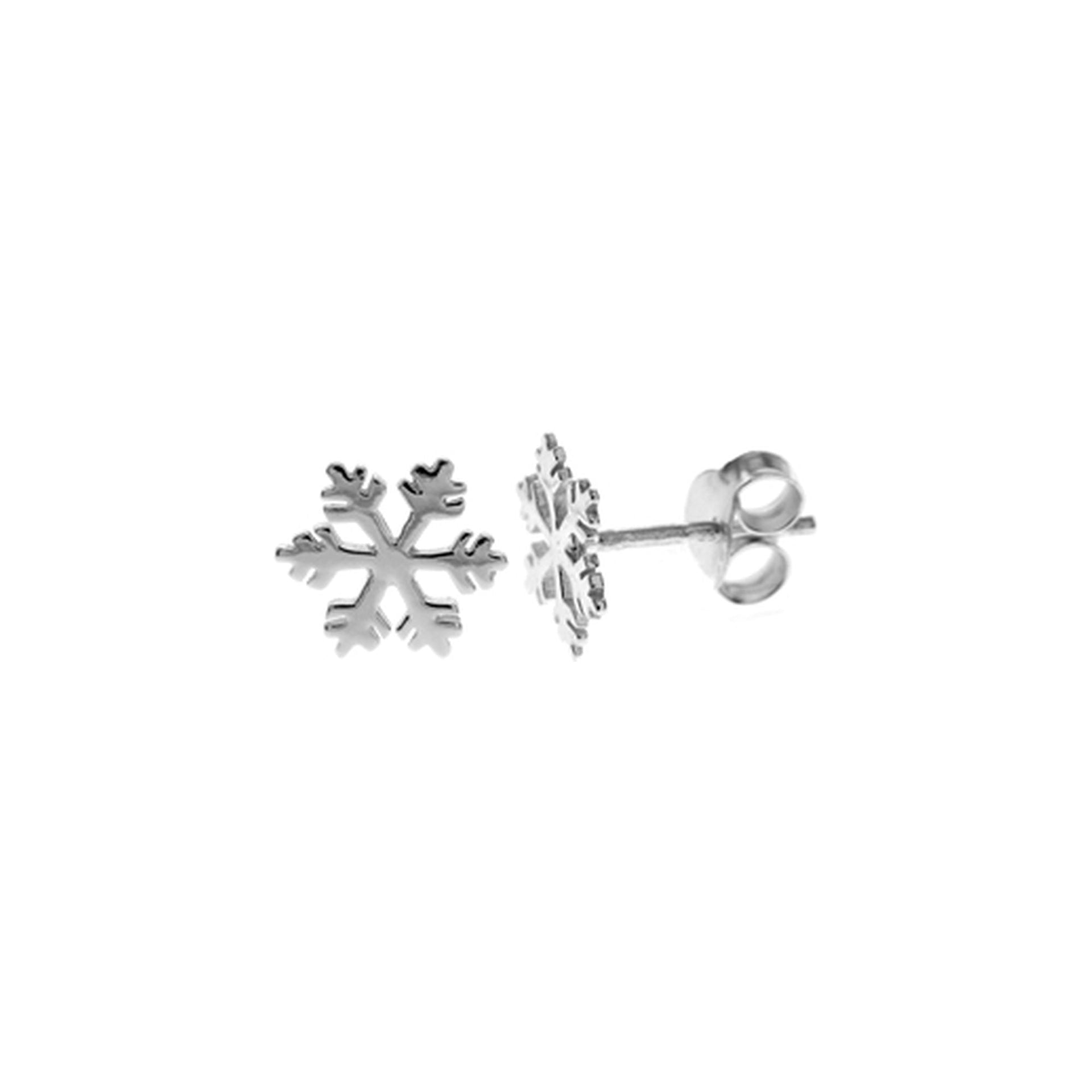 Cora snowflake studs