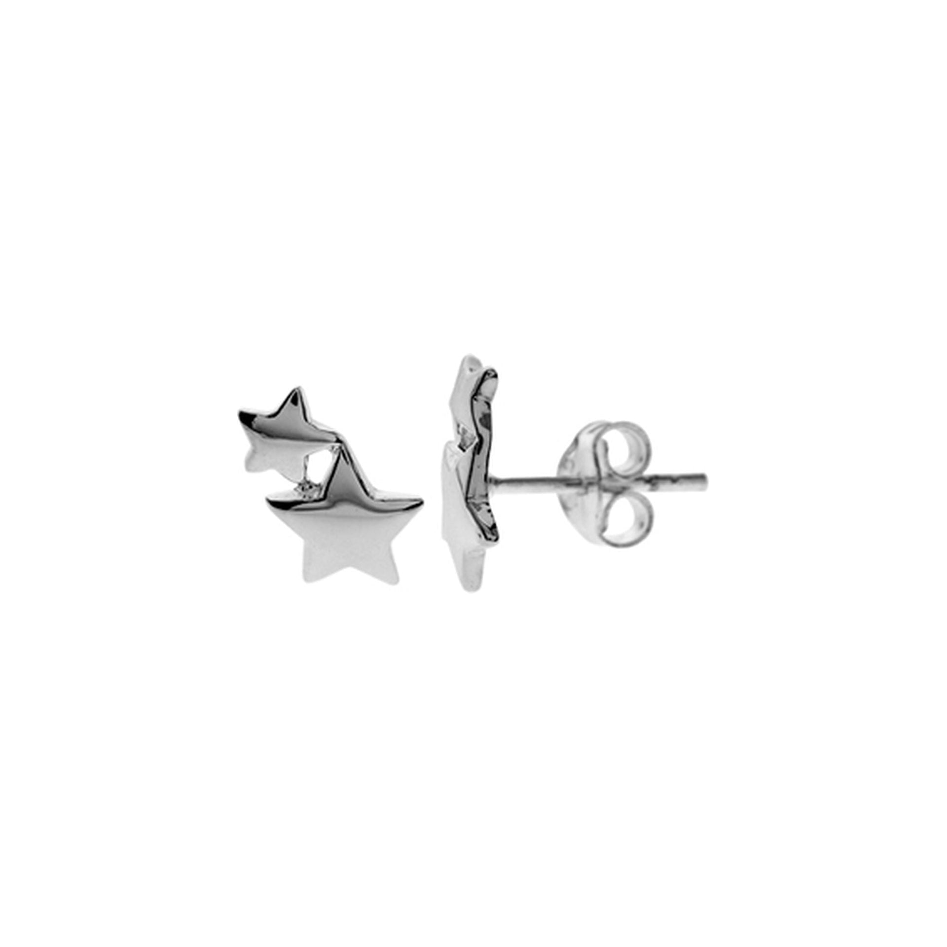 Faith double star studs