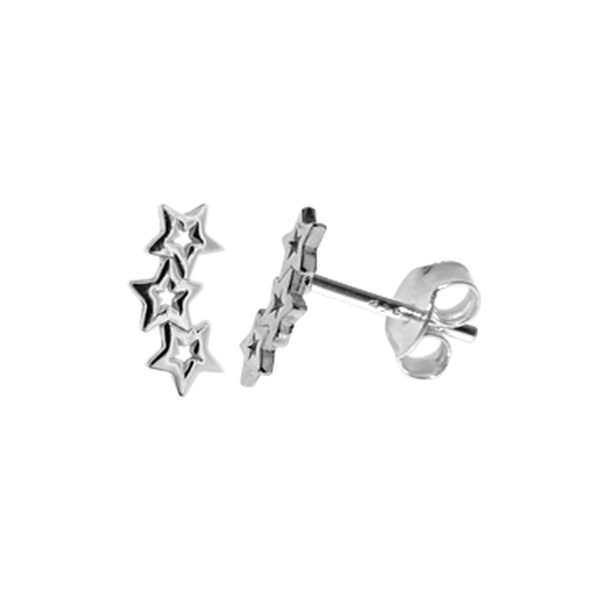 Maura triple star studs