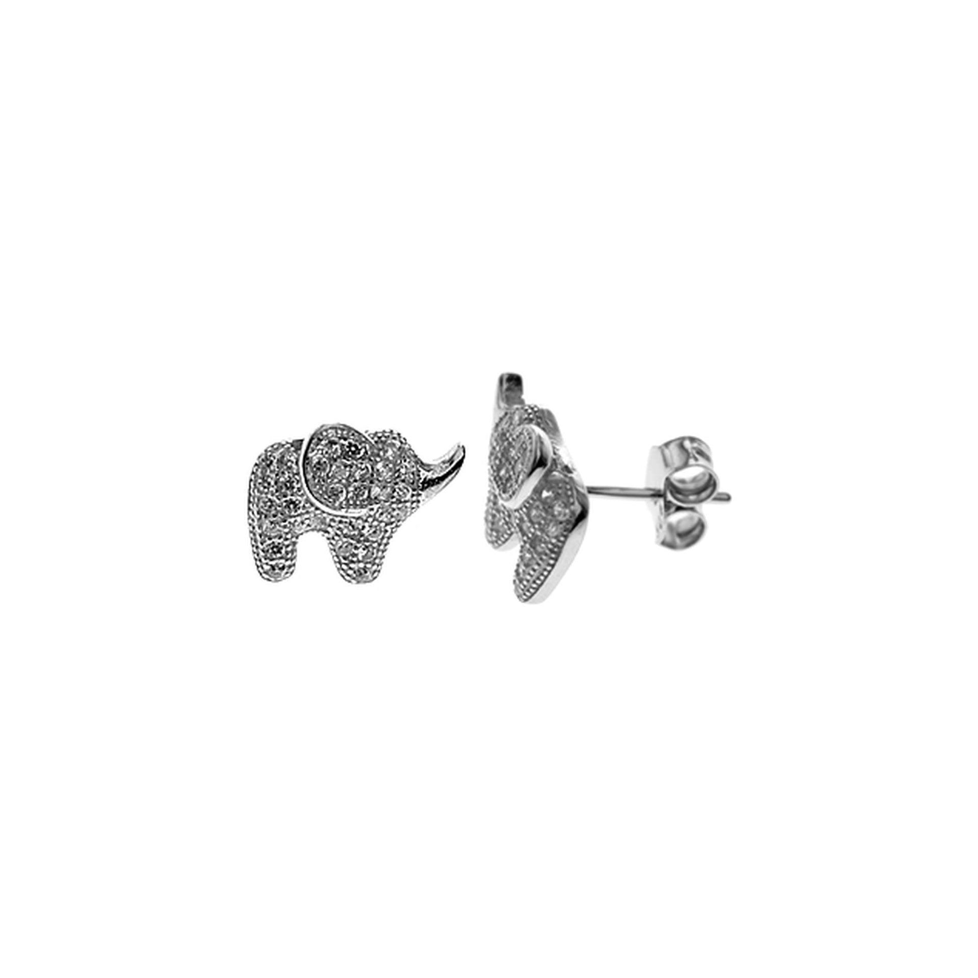 Alianna elephant CZ studs
