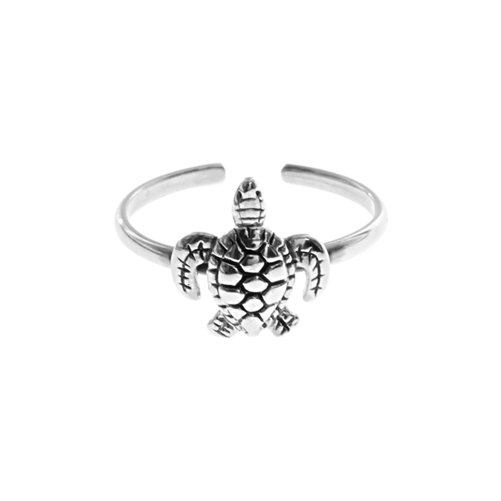 Mila turtle toe ring