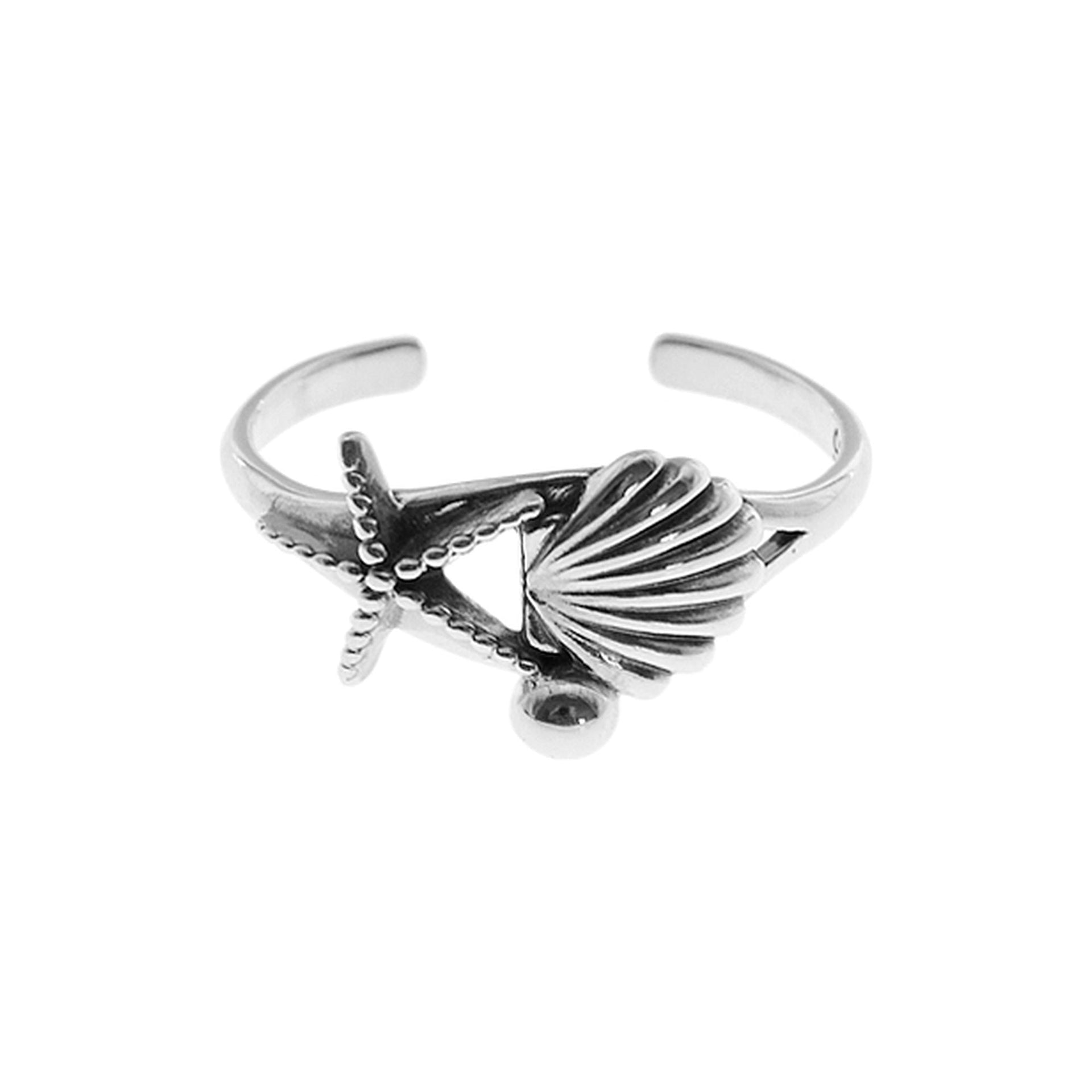 Mila ocean toe ring