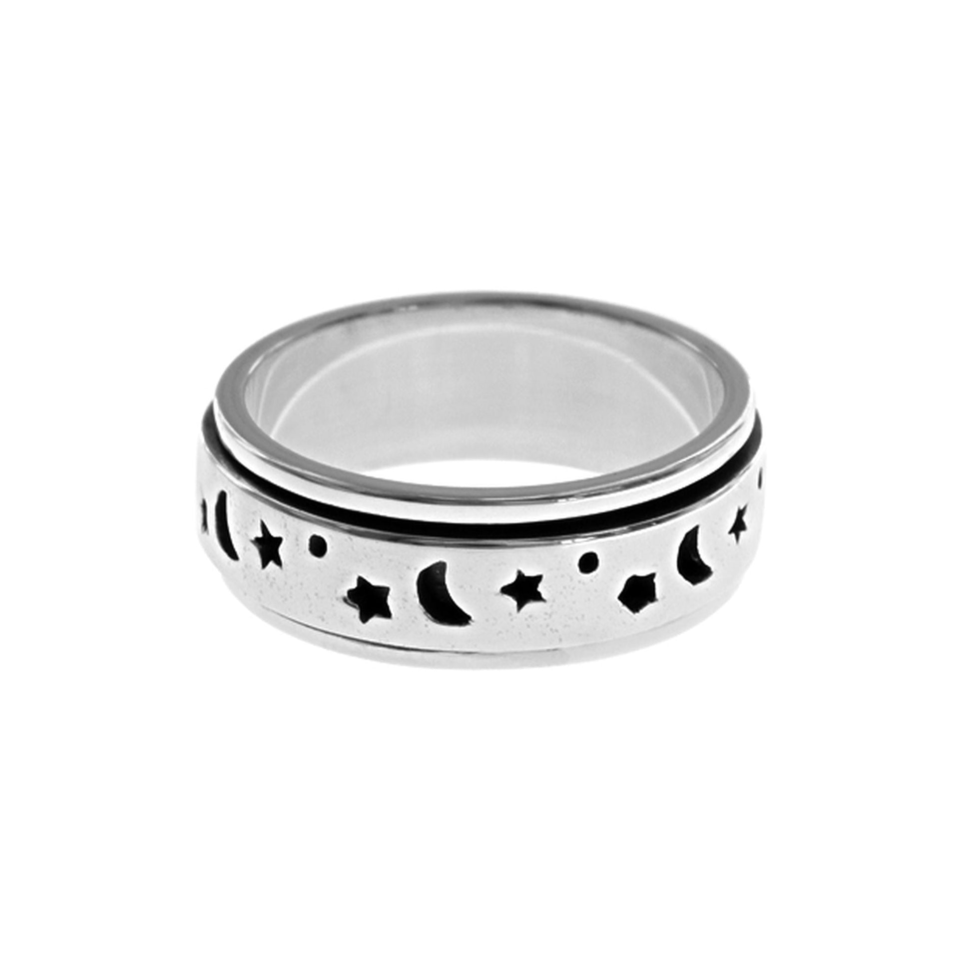 Dahna spinning band with moons and stars (large sizes)