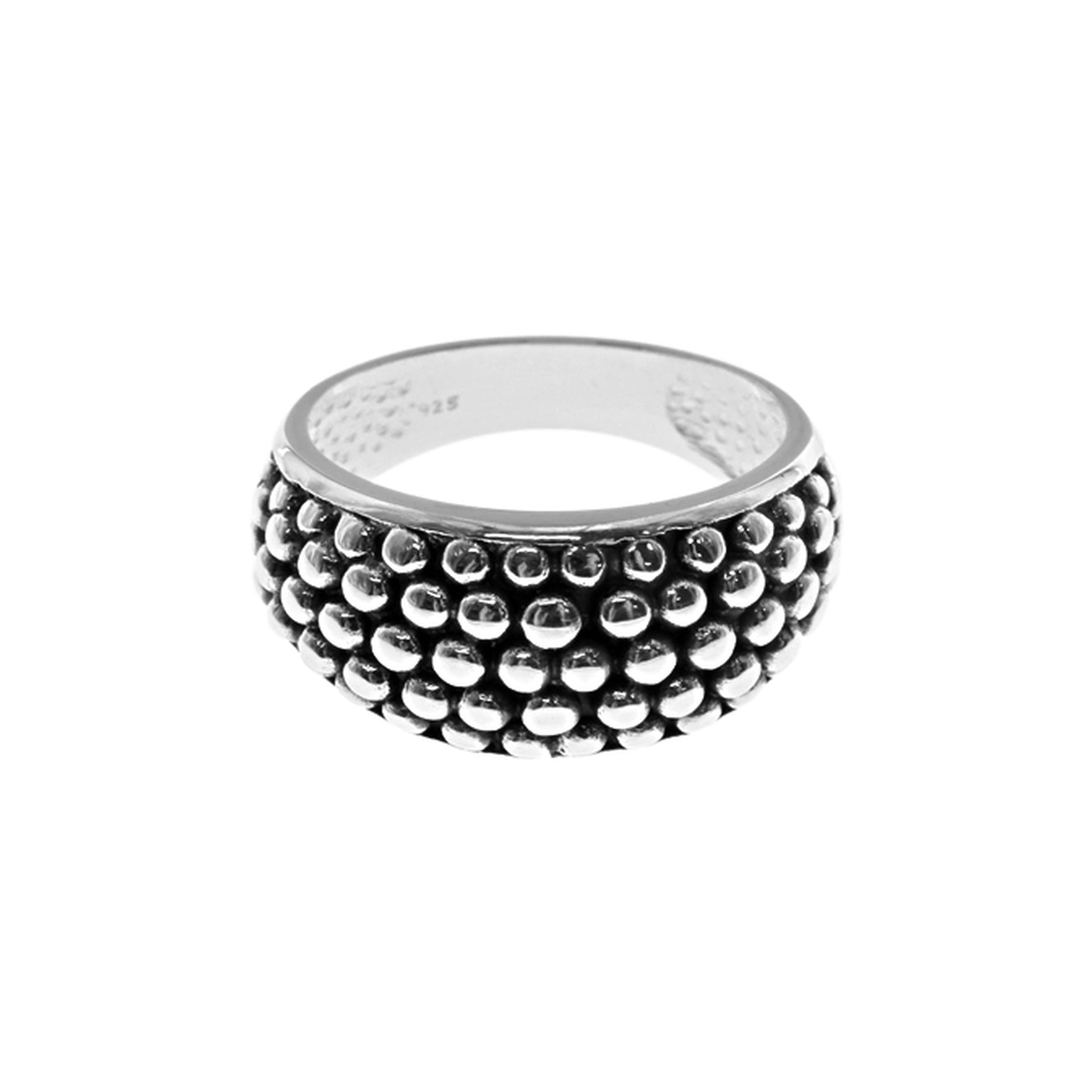 Lara large heavy bobble ring