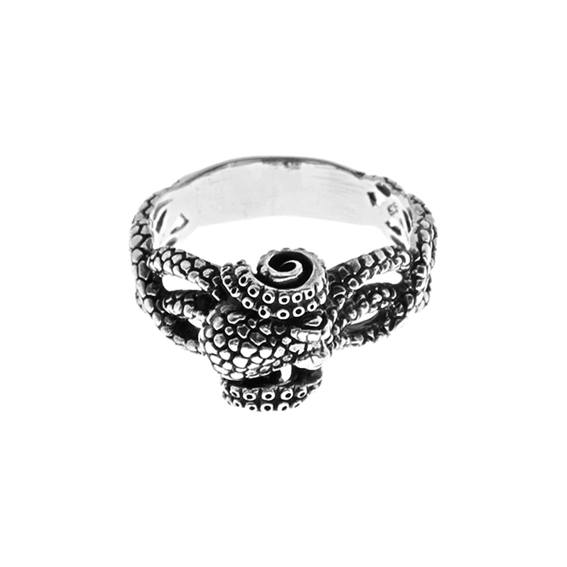 Harley curled octopus ring